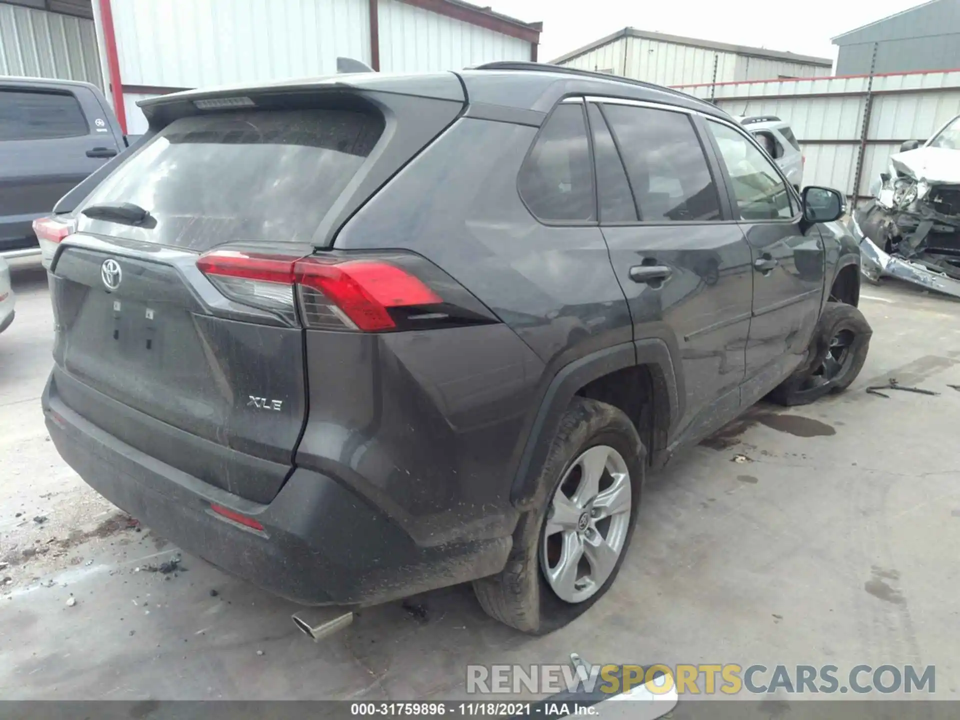 4 Photograph of a damaged car JTMW1RFV0LD519092 TOYOTA RAV4 2020