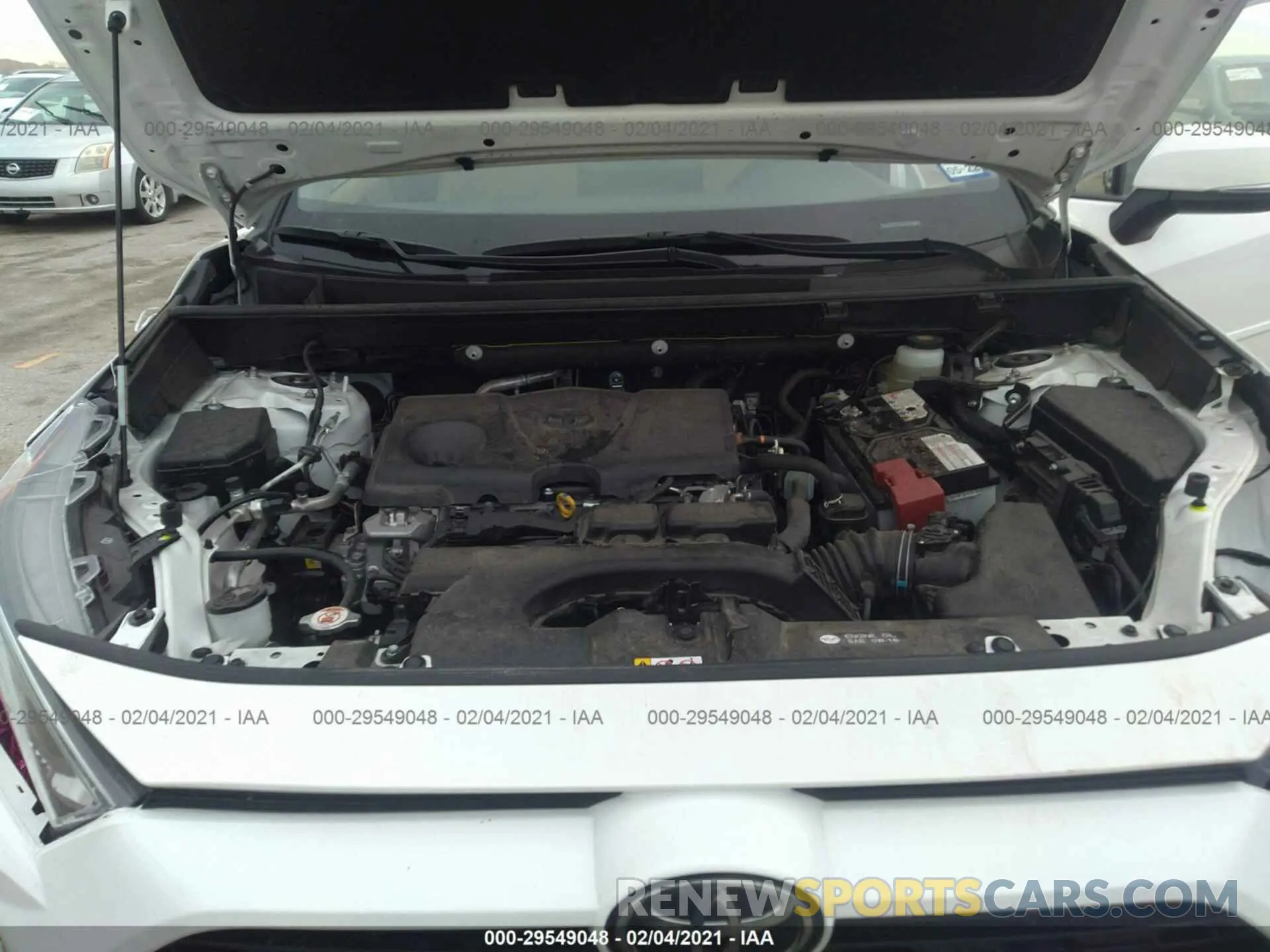 10 Photograph of a damaged car JTMW1RFV1LD053544 TOYOTA RAV4 2020