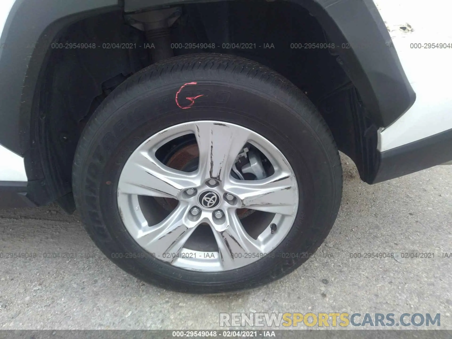 12 Photograph of a damaged car JTMW1RFV1LD053544 TOYOTA RAV4 2020