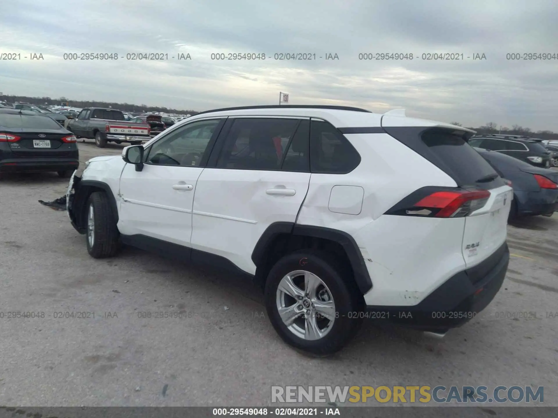 3 Photograph of a damaged car JTMW1RFV1LD053544 TOYOTA RAV4 2020