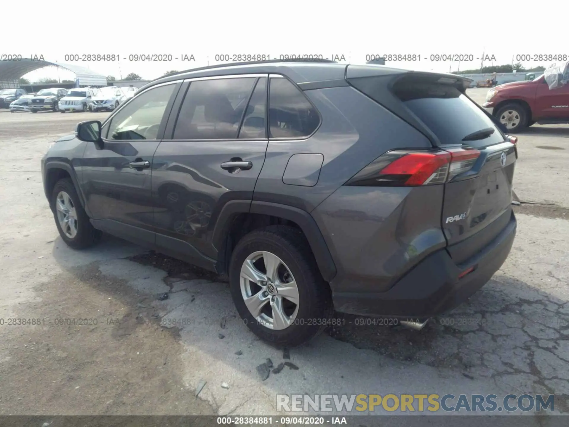 3 Photograph of a damaged car JTMW1RFV2LD052306 TOYOTA RAV4 2020
