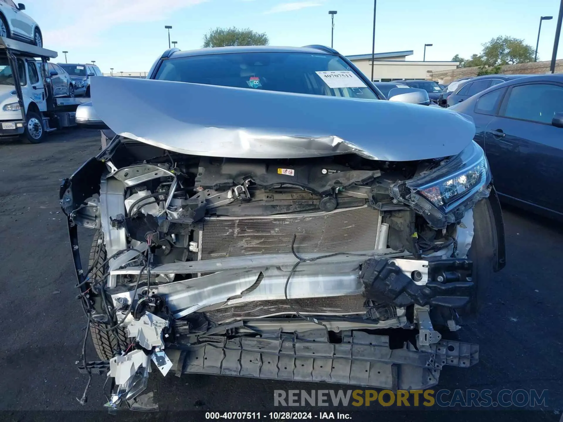 12 Photograph of a damaged car JTMW1RFV2LJ017640 TOYOTA RAV4 2020