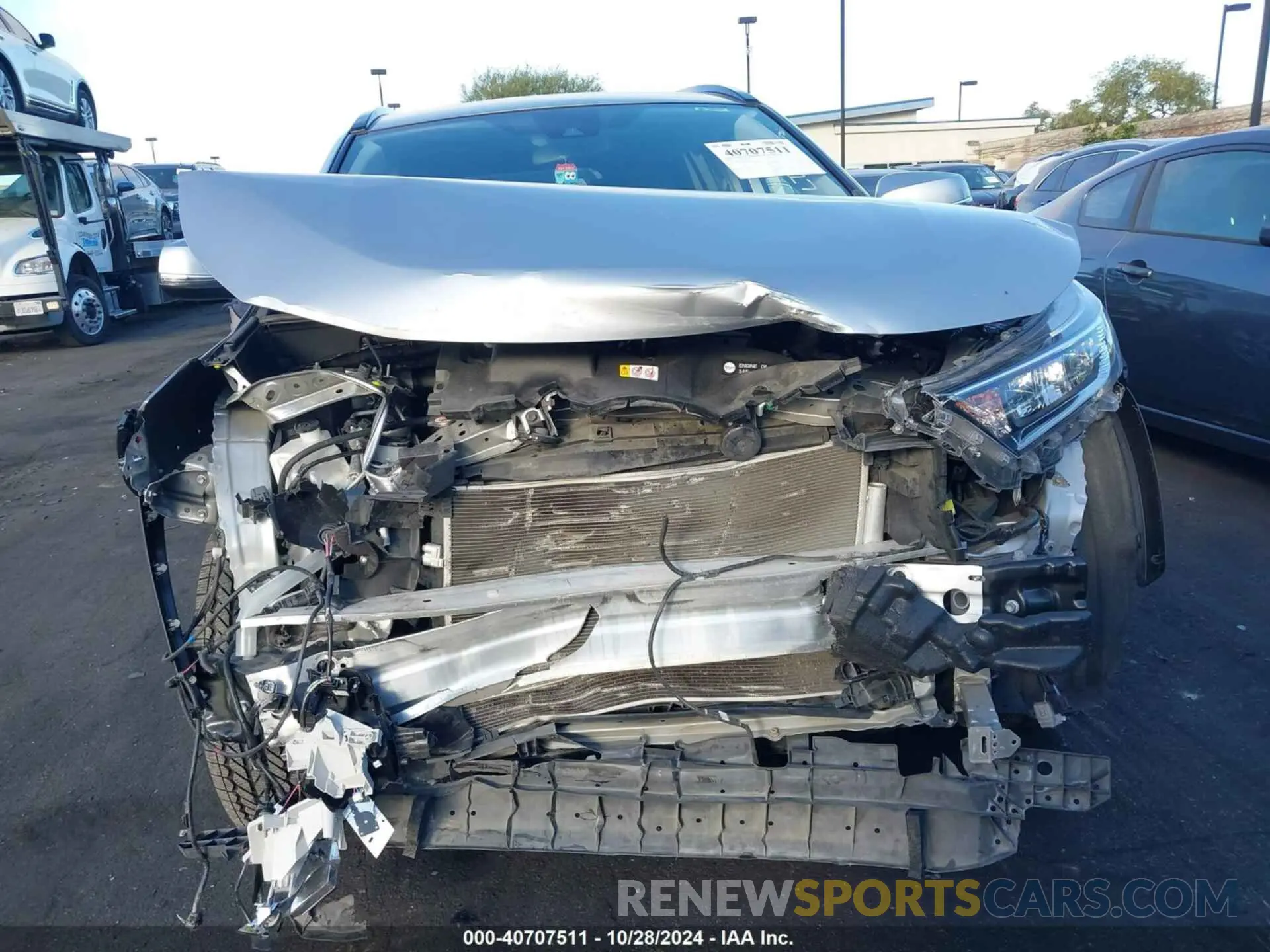 6 Photograph of a damaged car JTMW1RFV2LJ017640 TOYOTA RAV4 2020