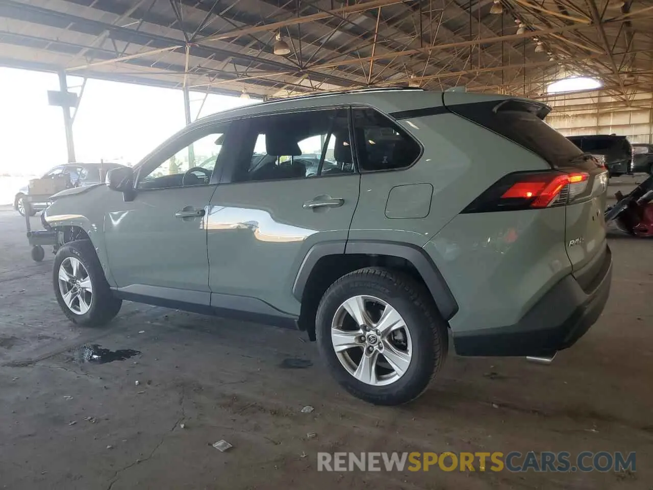 2 Photograph of a damaged car JTMW1RFV2LJ018111 TOYOTA RAV4 2020