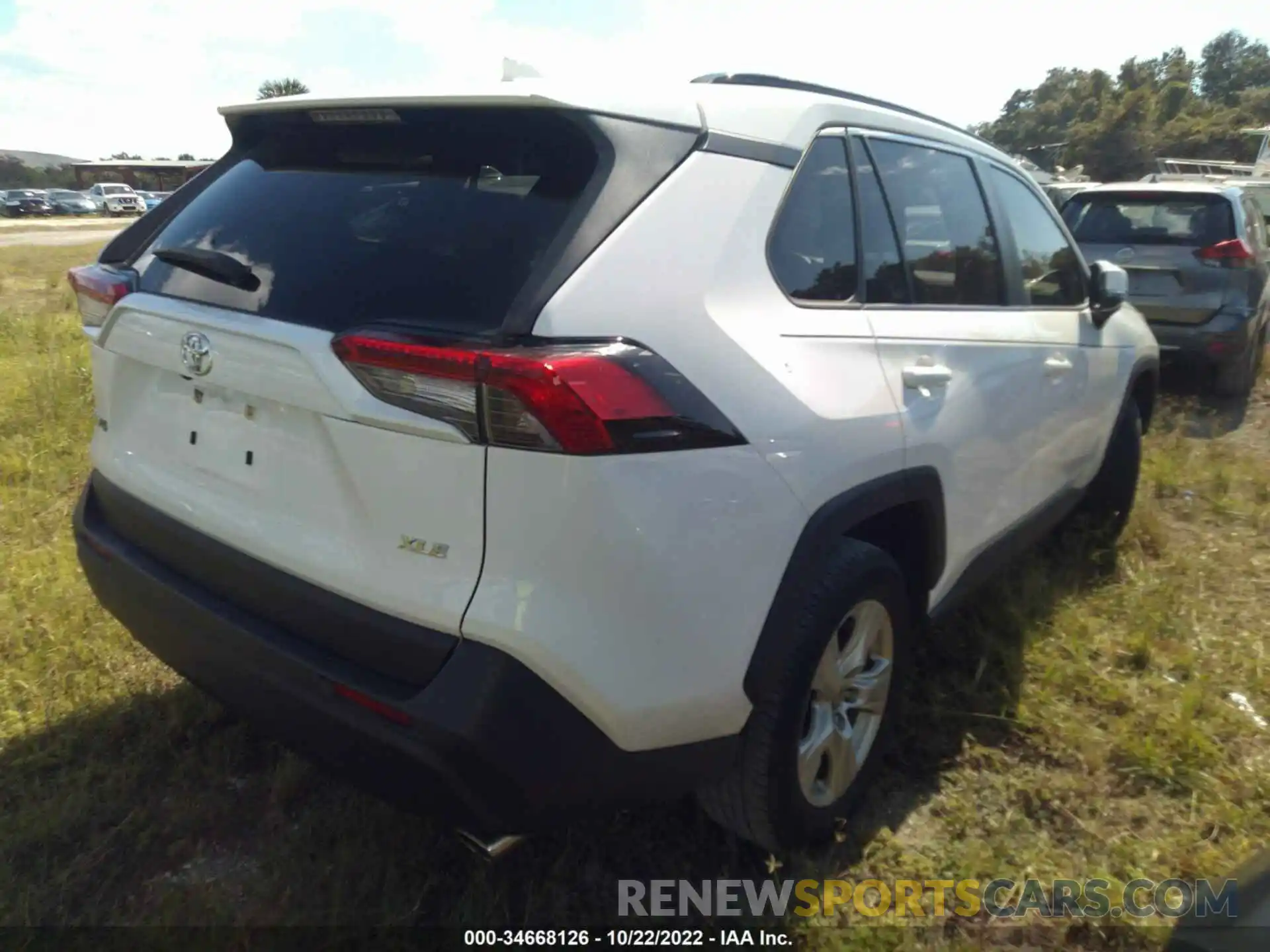 4 Photograph of a damaged car JTMW1RFV3LD054954 TOYOTA RAV4 2020