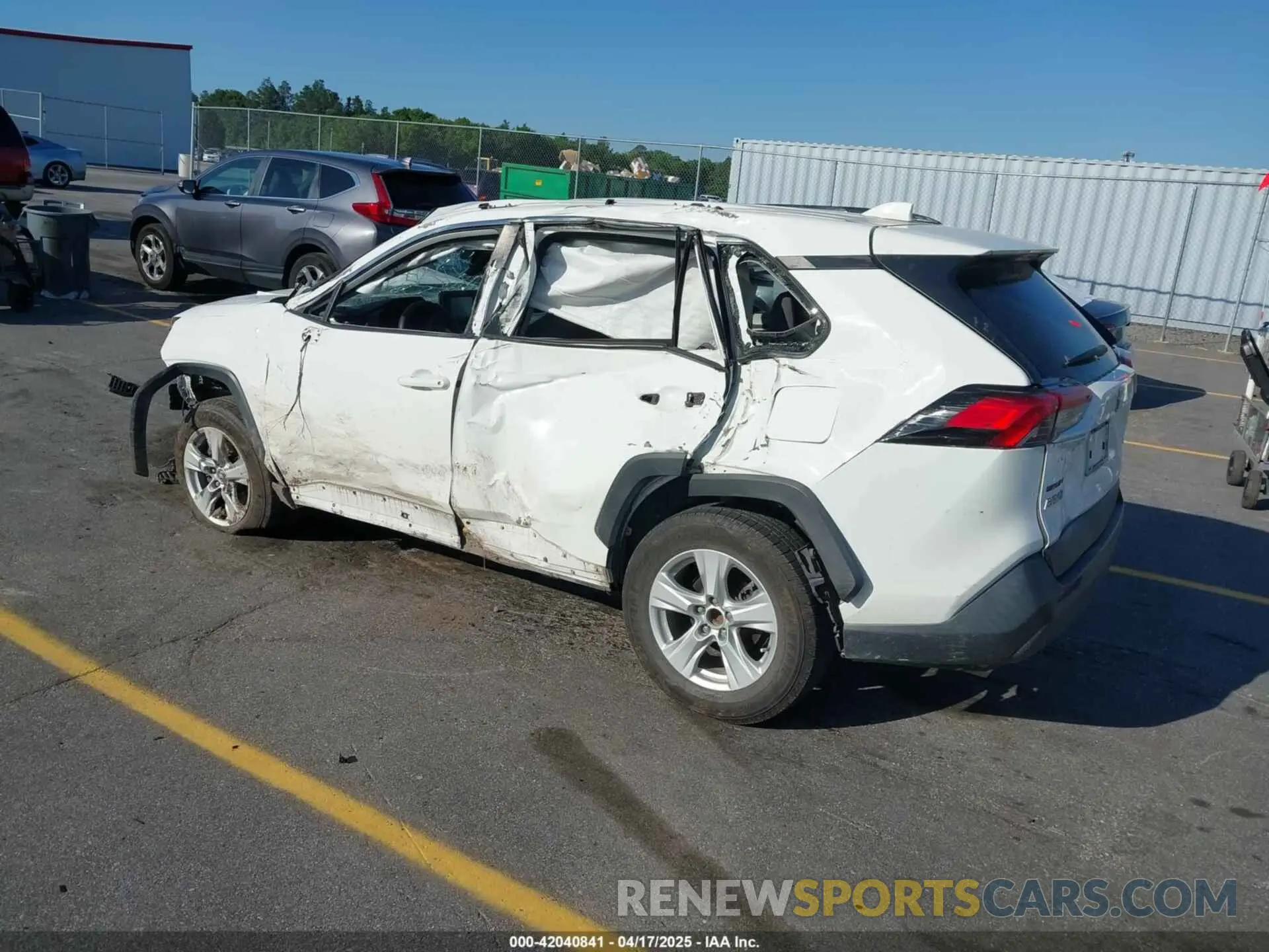 3 Photograph of a damaged car JTMW1RFV4LD059080 TOYOTA RAV4 2020