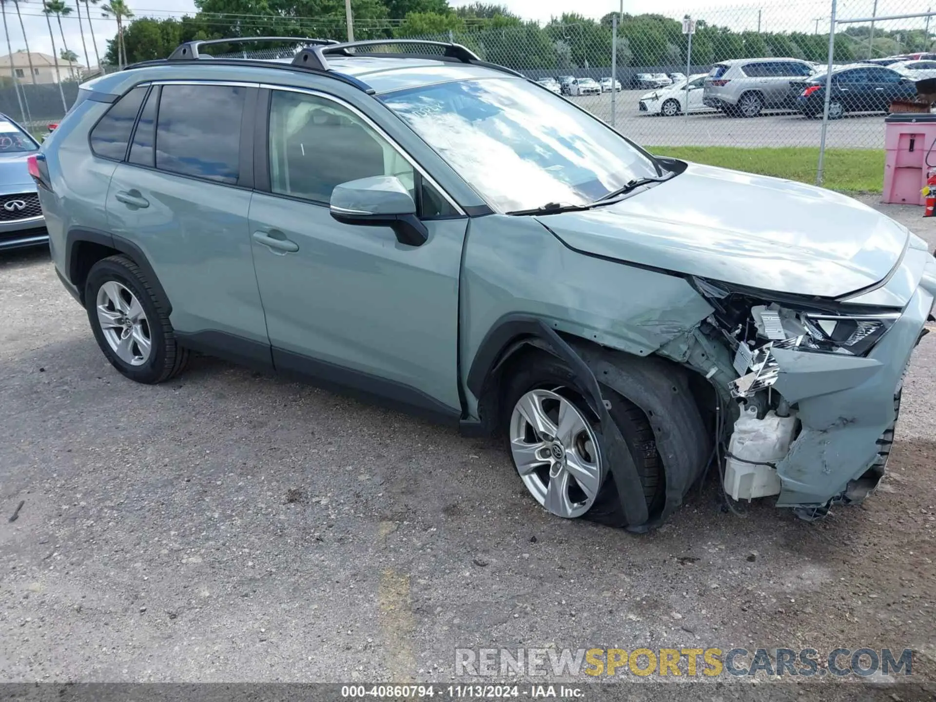 1 Photograph of a damaged car JTMW1RFV5LD044684 TOYOTA RAV4 2020