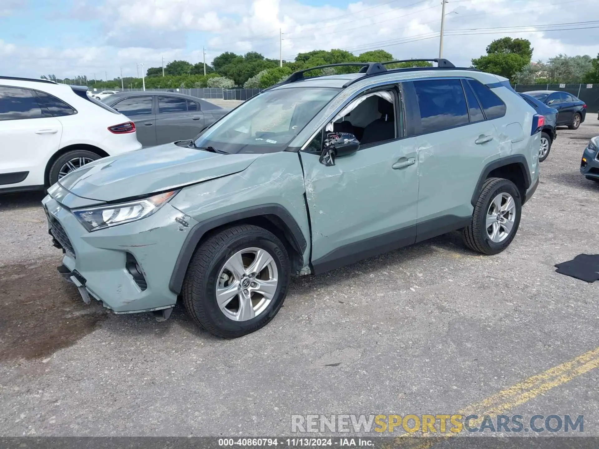 2 Photograph of a damaged car JTMW1RFV5LD044684 TOYOTA RAV4 2020