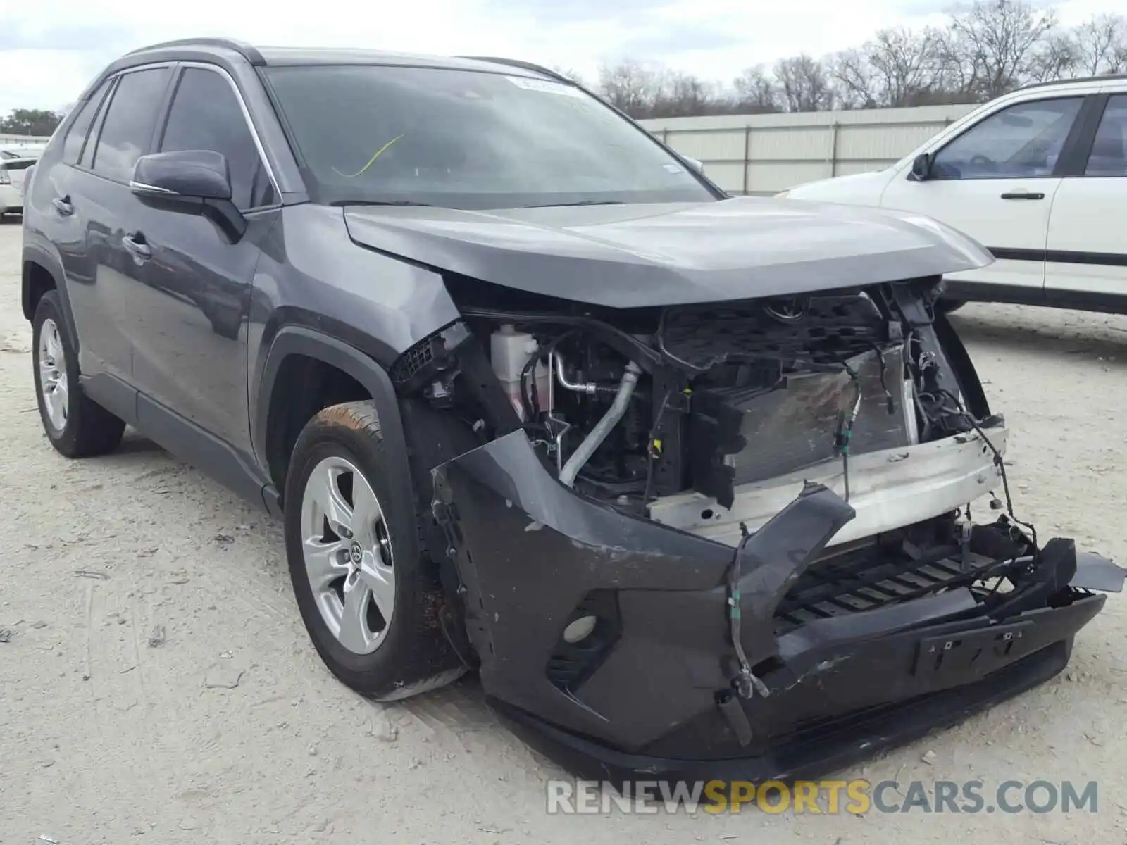 1 Photograph of a damaged car JTMW1RFV5LJ018281 TOYOTA RAV4 2020