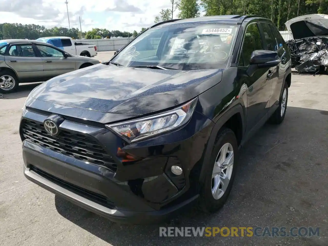 2 Photograph of a damaged car JTMW1RFV6LD046668 TOYOTA RAV4 2020