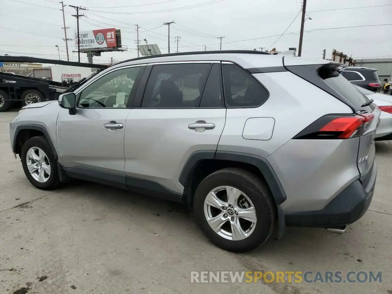 2 Photograph of a damaged car JTMW1RFV6LJ020623 TOYOTA RAV4 2020