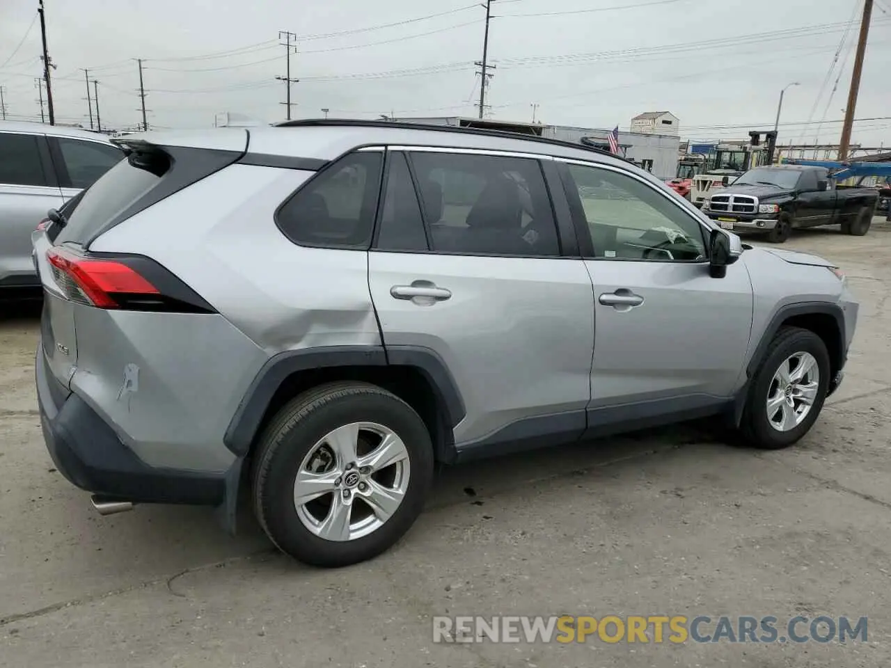 3 Photograph of a damaged car JTMW1RFV6LJ020623 TOYOTA RAV4 2020