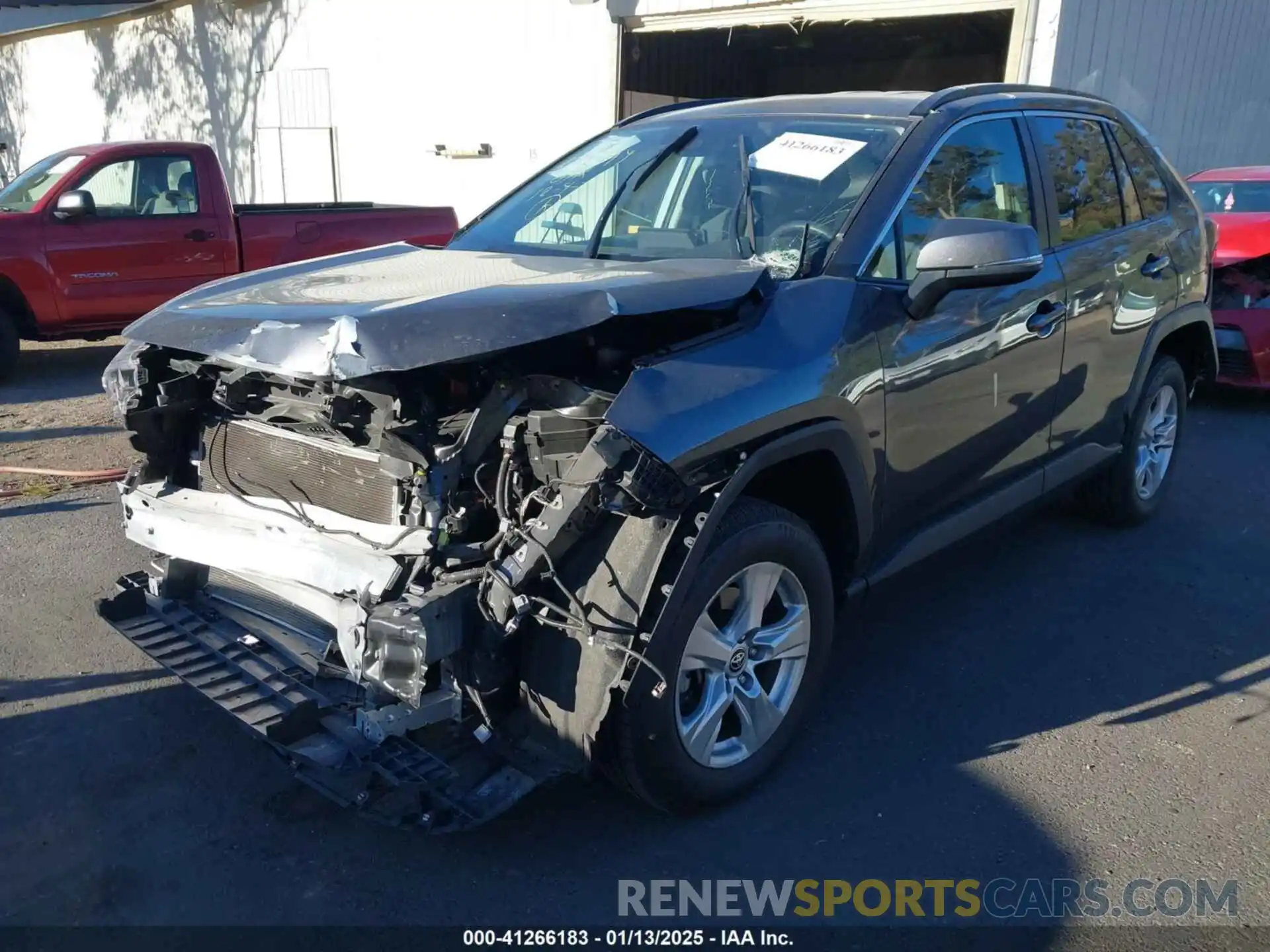 2 Photograph of a damaged car JTMW1RFV6LJ021559 TOYOTA RAV4 2020