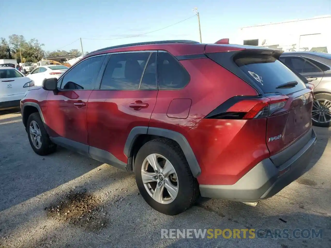 2 Photograph of a damaged car JTMW1RFV7LD050762 TOYOTA RAV4 2020