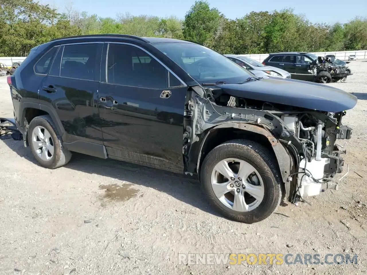 4 Photograph of a damaged car JTMW1RFV7LD053158 TOYOTA RAV4 2020
