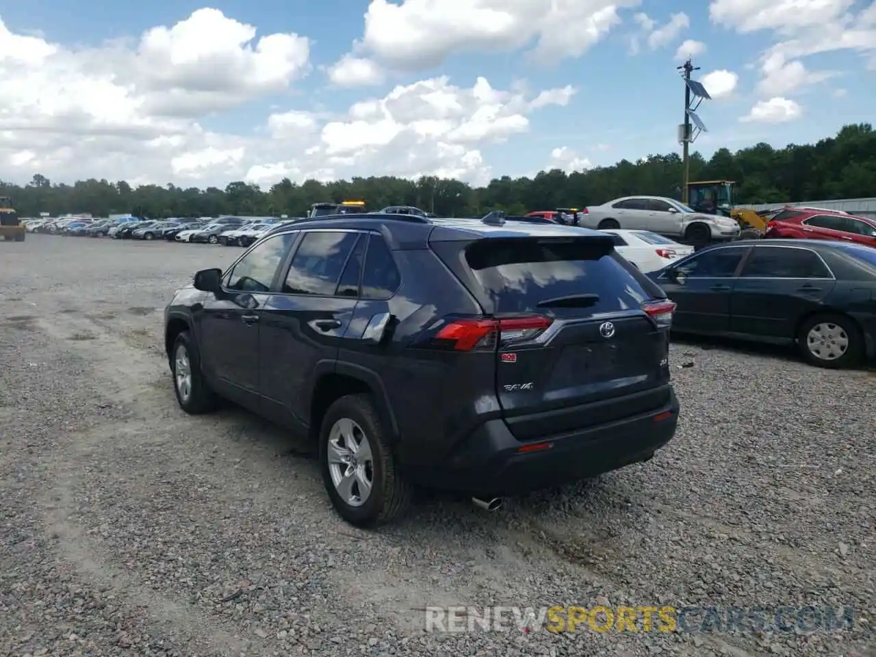 3 Photograph of a damaged car JTMW1RFV7LJ018783 TOYOTA RAV4 2020