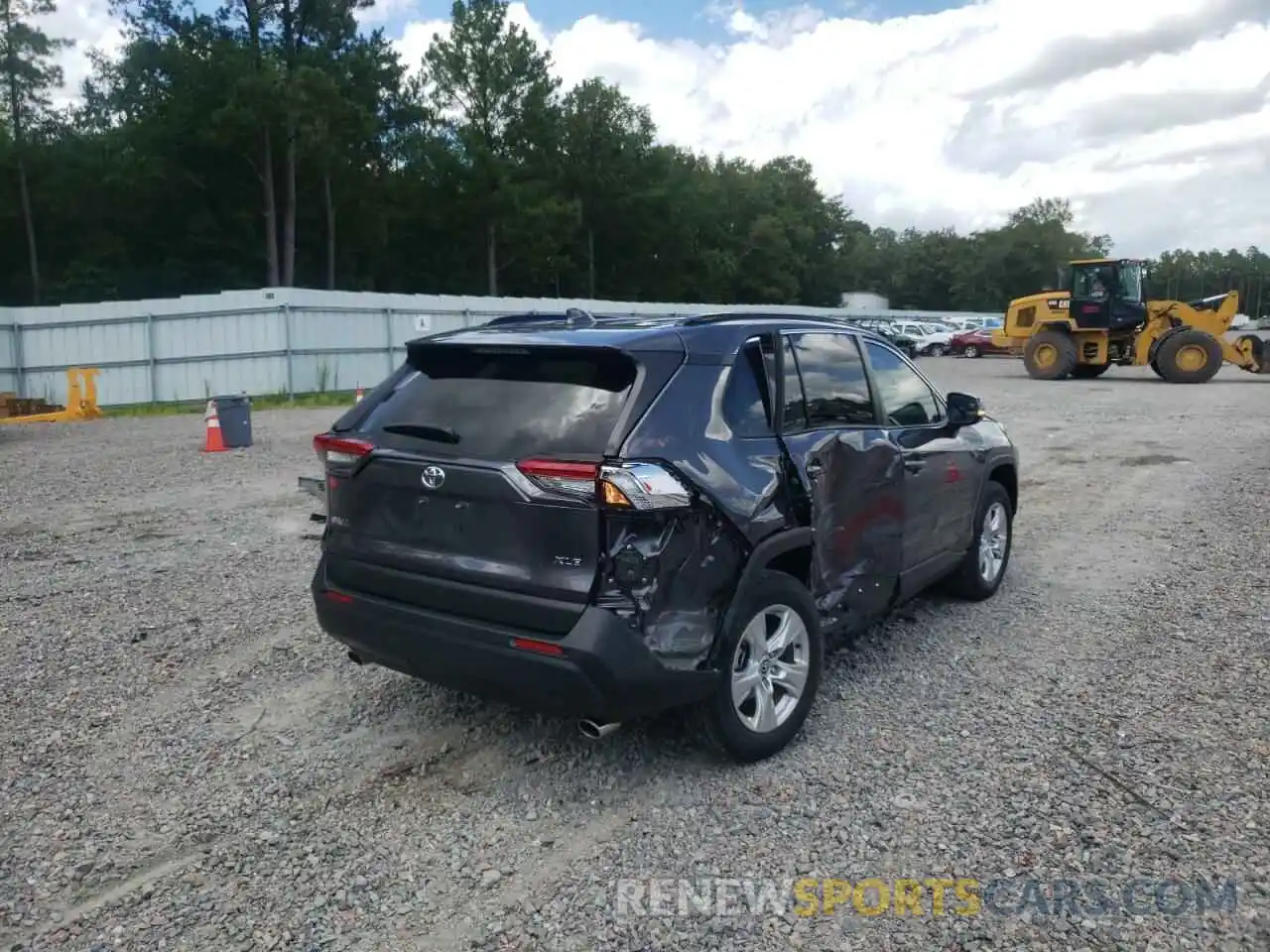 4 Photograph of a damaged car JTMW1RFV7LJ018783 TOYOTA RAV4 2020