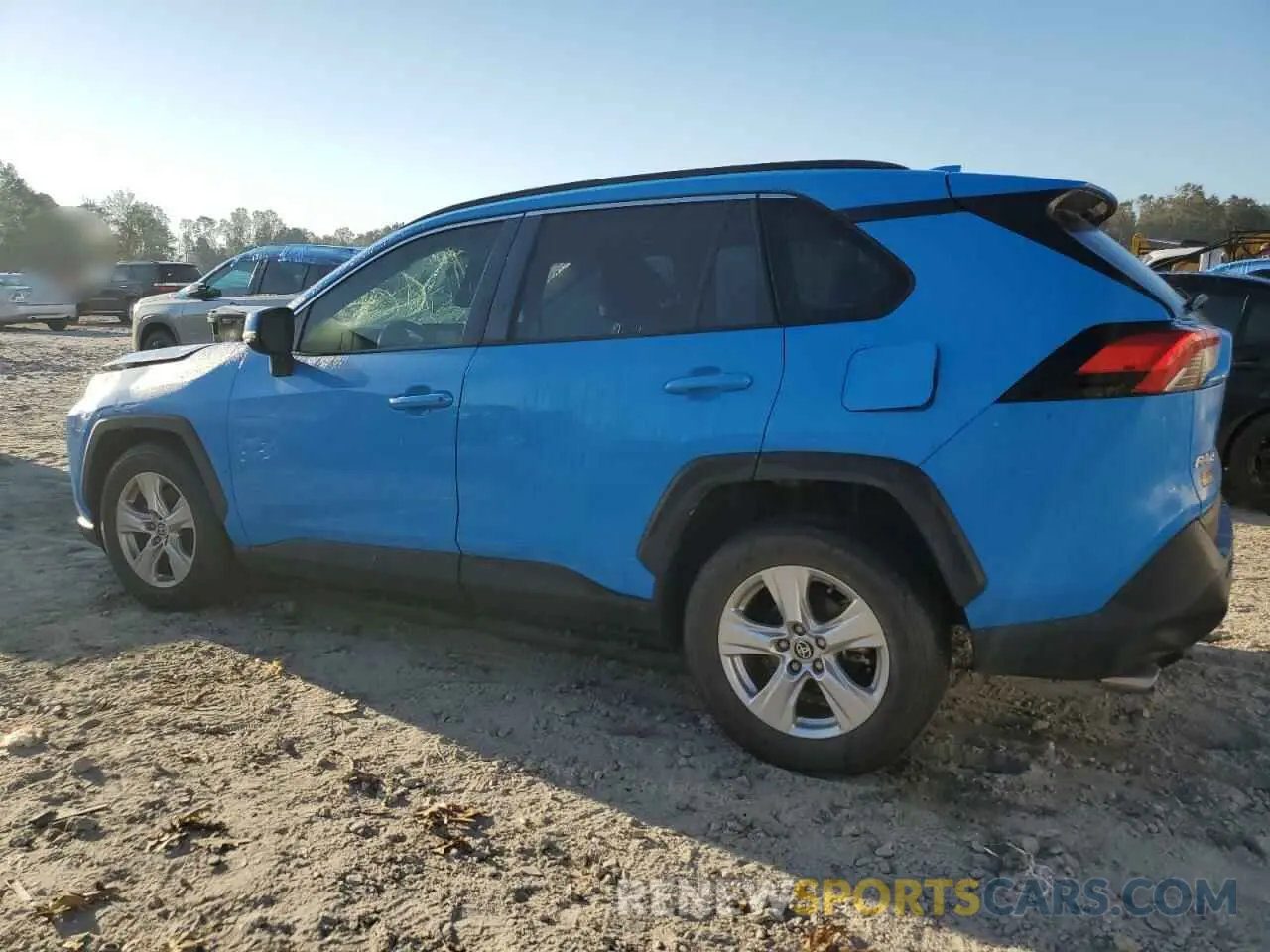 2 Photograph of a damaged car JTMW1RFV7LJ019870 TOYOTA RAV4 2020