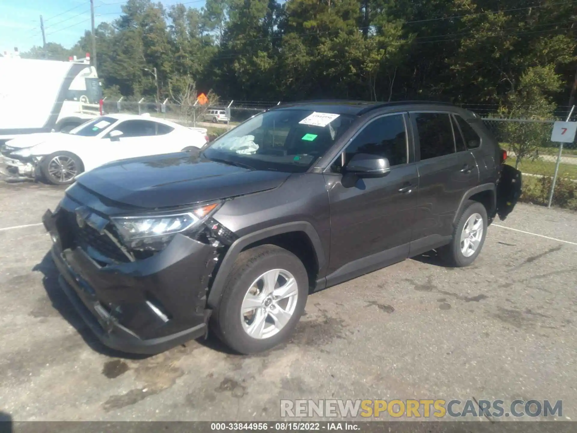 2 Photograph of a damaged car JTMW1RFV8LD046591 TOYOTA RAV4 2020