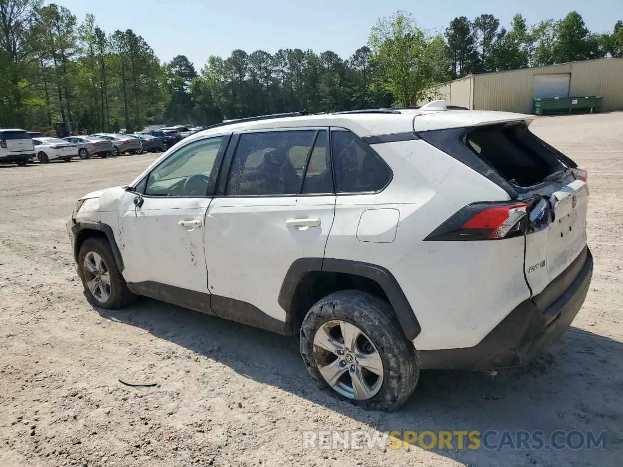 2 Photograph of a damaged car JTMW1RFV8LD058739 TOYOTA RAV4 2020