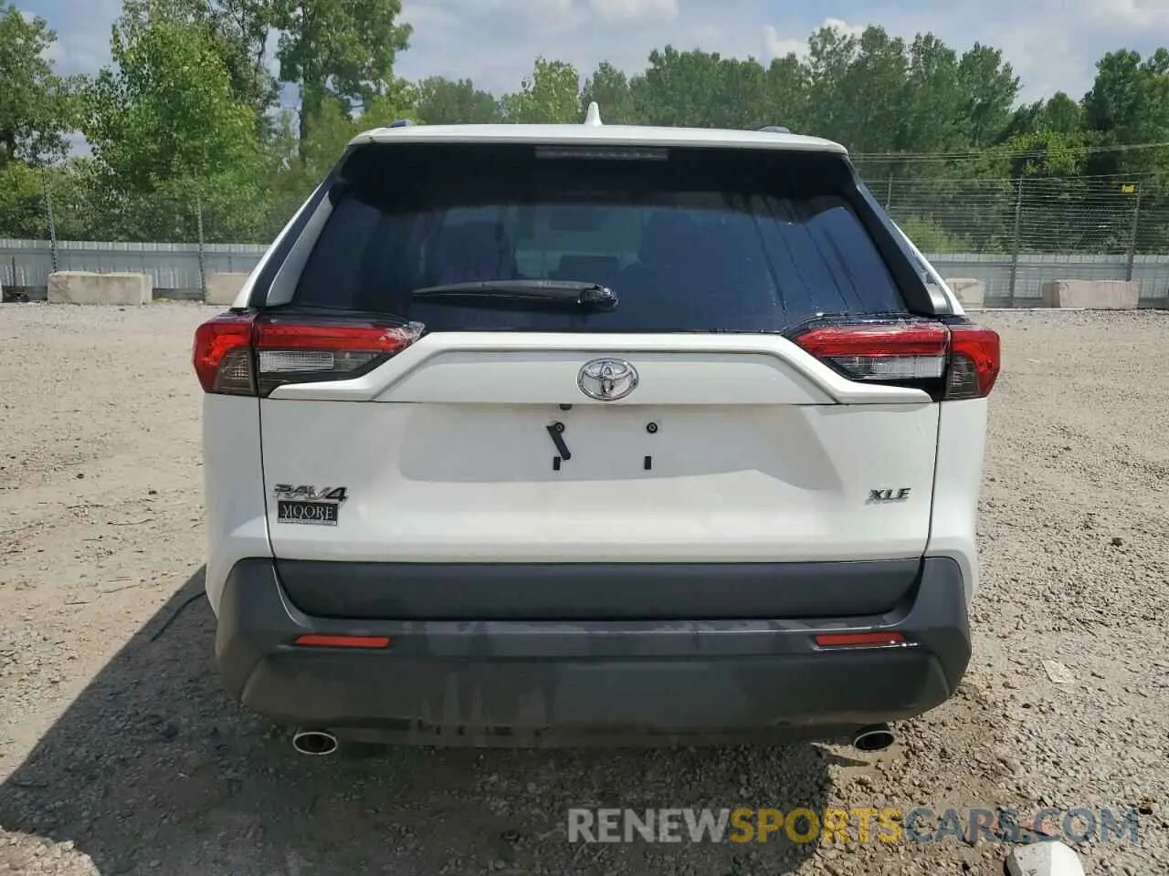 6 Photograph of a damaged car JTMW1RFV8LD060197 TOYOTA RAV4 2020