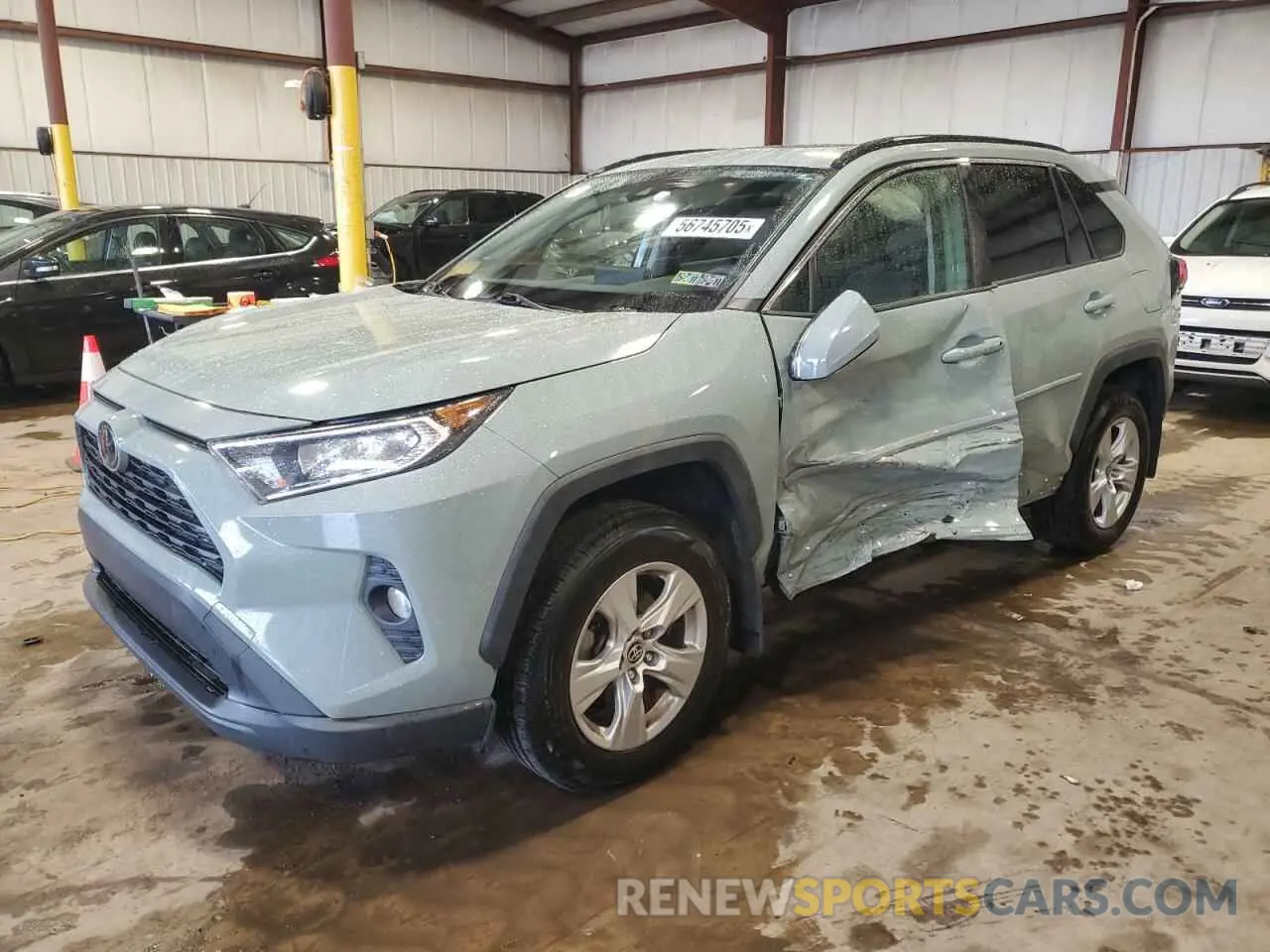 1 Photograph of a damaged car JTMW1RFV8LD520426 TOYOTA RAV4 2020