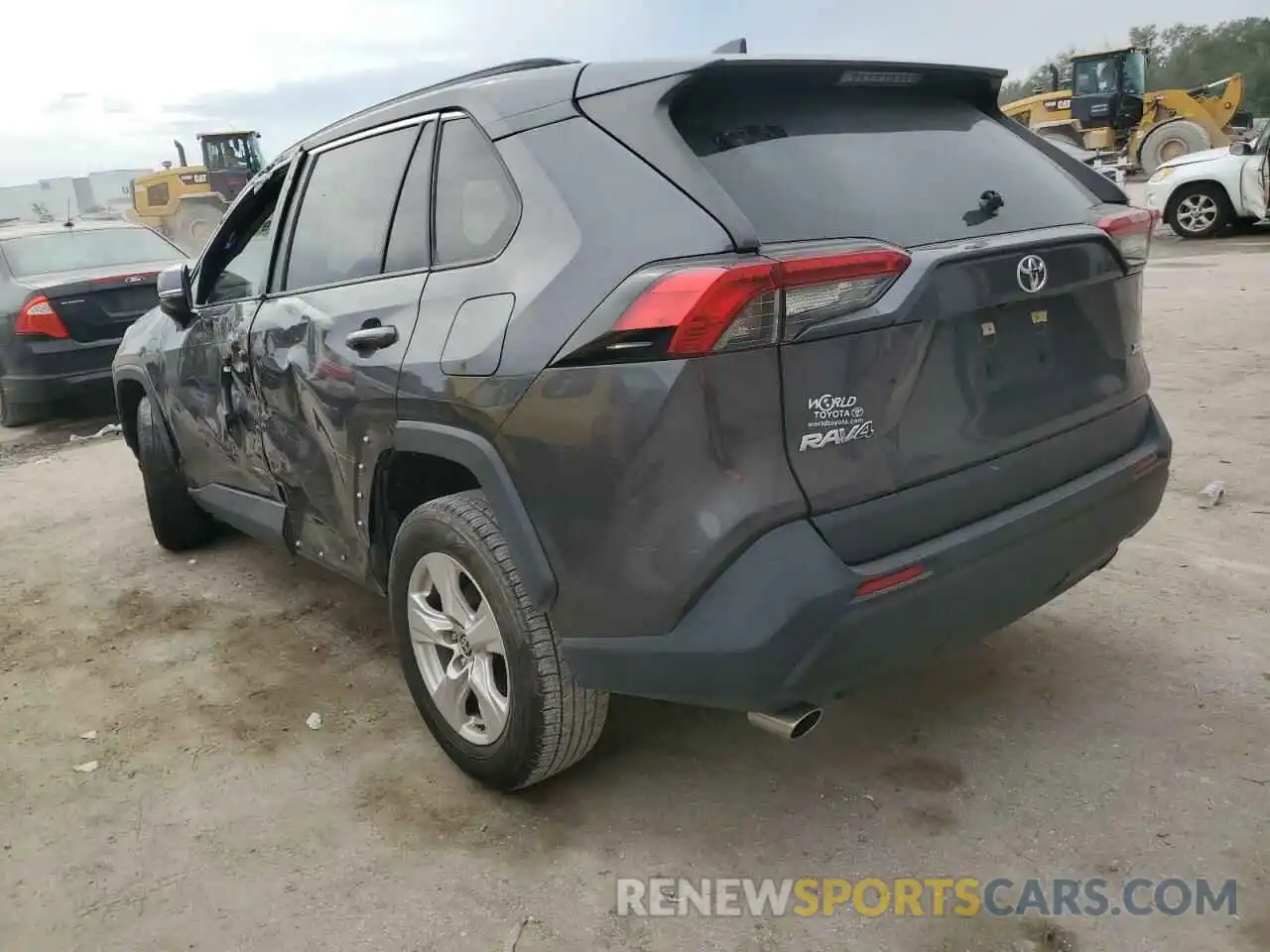 2 Photograph of a damaged car JTMW1RFV8LJ018890 TOYOTA RAV4 2020