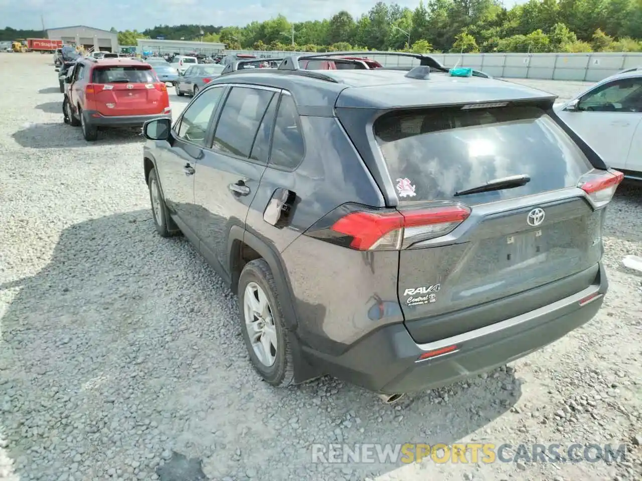 3 Photograph of a damaged car JTMW1RFV9LD521505 TOYOTA RAV4 2020