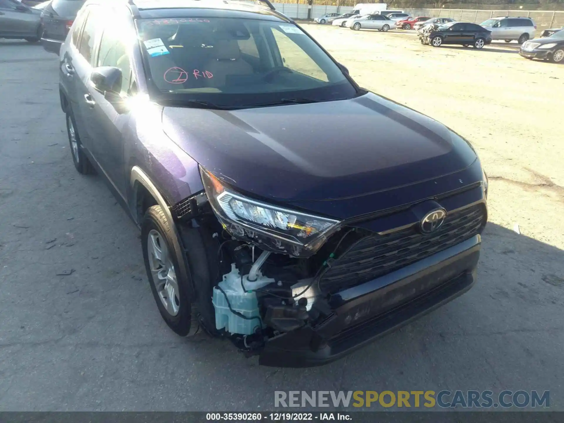 6 Photograph of a damaged car JTMW1RFV9LJ021796 TOYOTA RAV4 2020