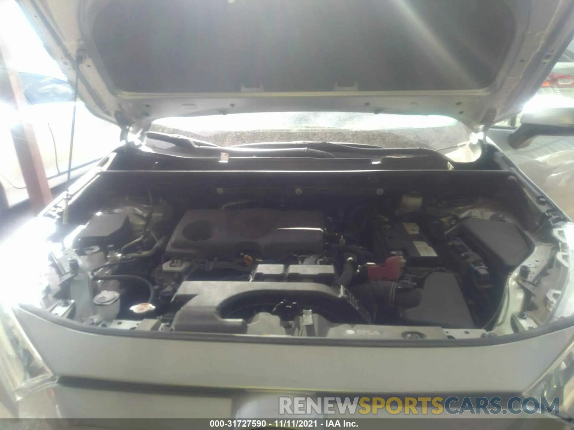 10 Photograph of a damaged car JTMW1RFVXLD046916 TOYOTA RAV4 2020