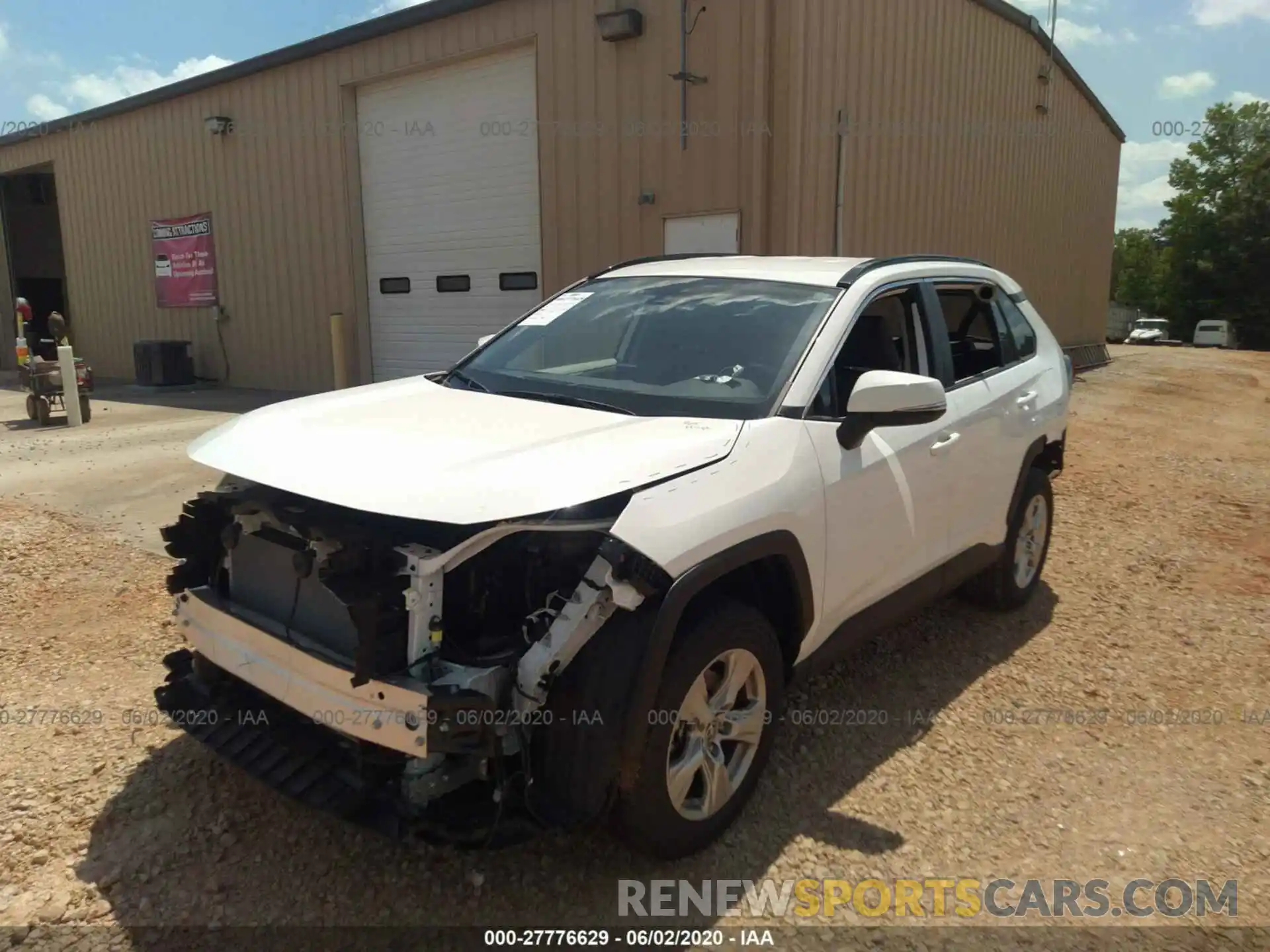 6 Photograph of a damaged car JTMW1RFVXLD052621 TOYOTA RAV4 2020