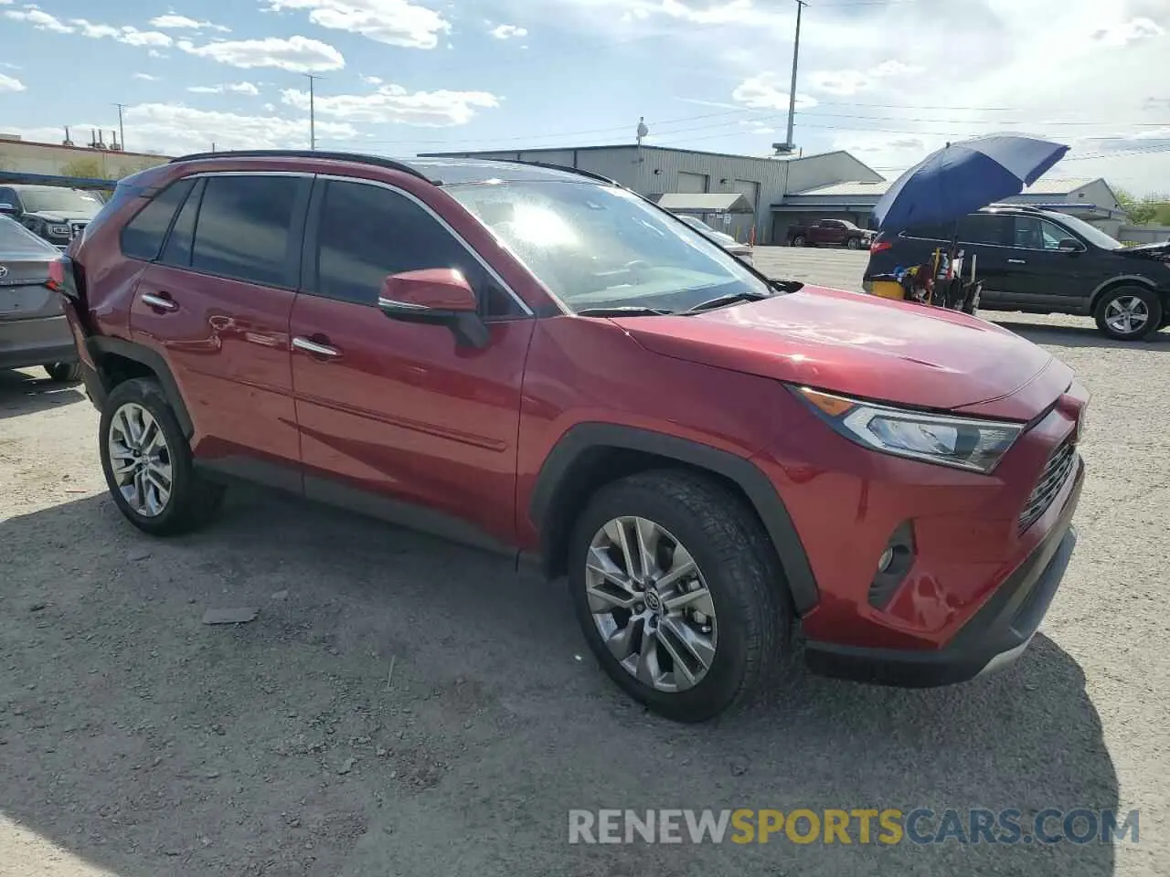 4 Photograph of a damaged car JTMY1RFV0LD522244 TOYOTA RAV4 2020