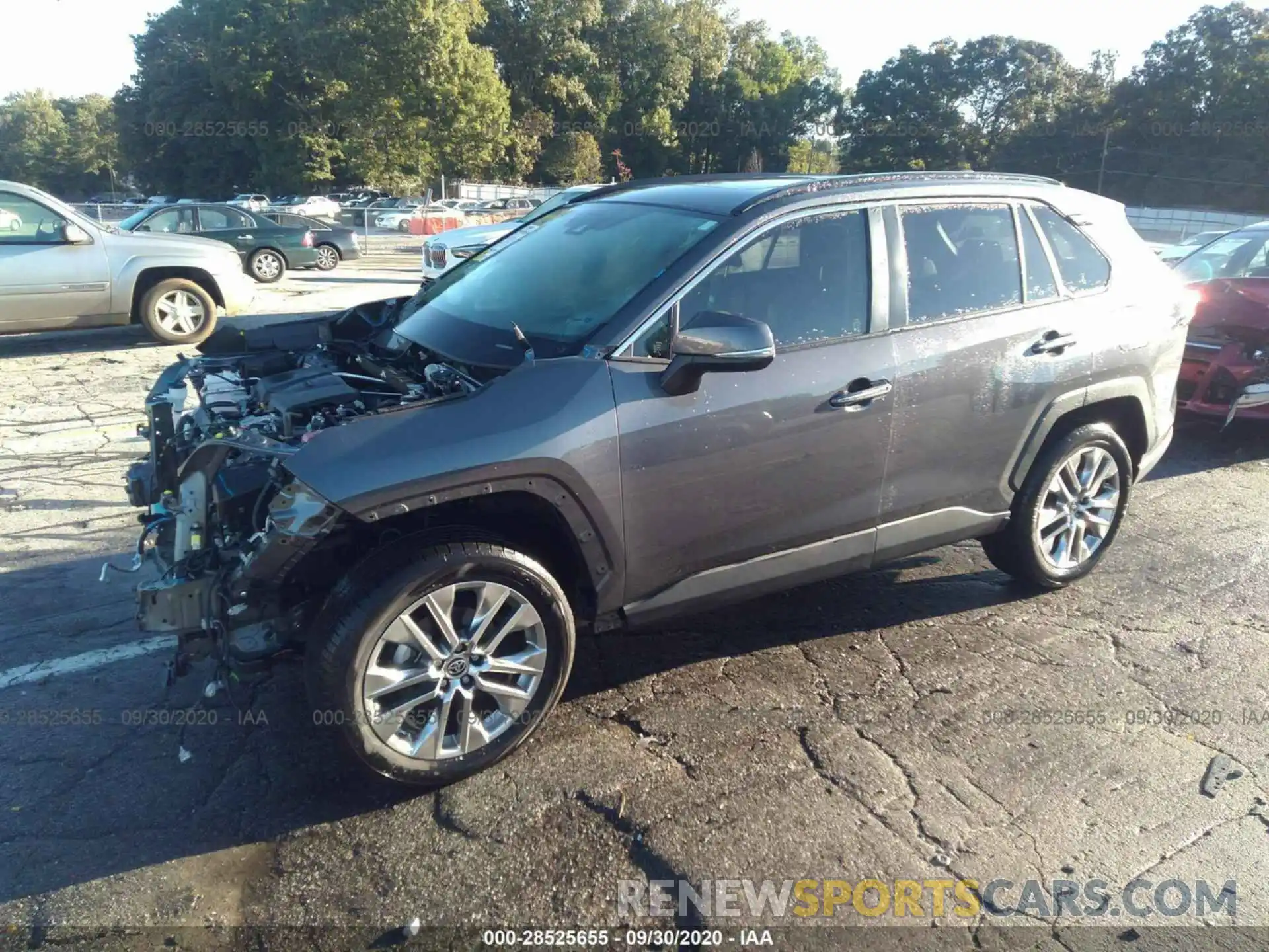 2 Photograph of a damaged car JTMY1RFV3LD517748 TOYOTA RAV4 2020