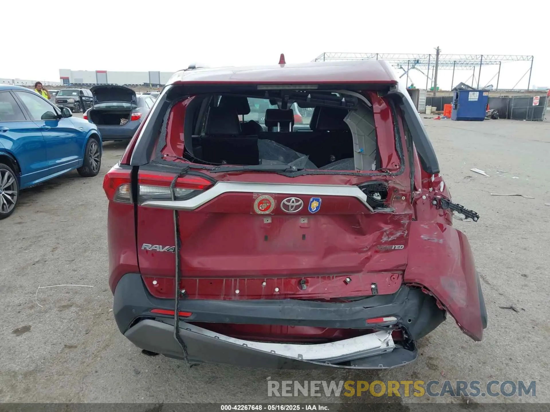16 Photograph of a damaged car JTMY1RFV5LD518965 TOYOTA RAV4 2020