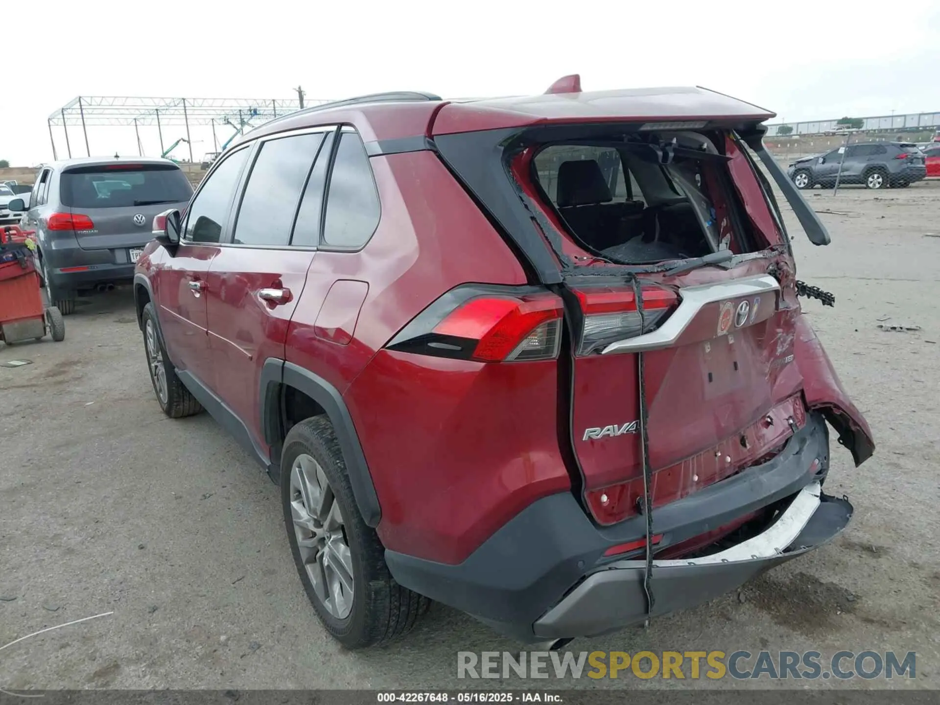 3 Photograph of a damaged car JTMY1RFV5LD518965 TOYOTA RAV4 2020