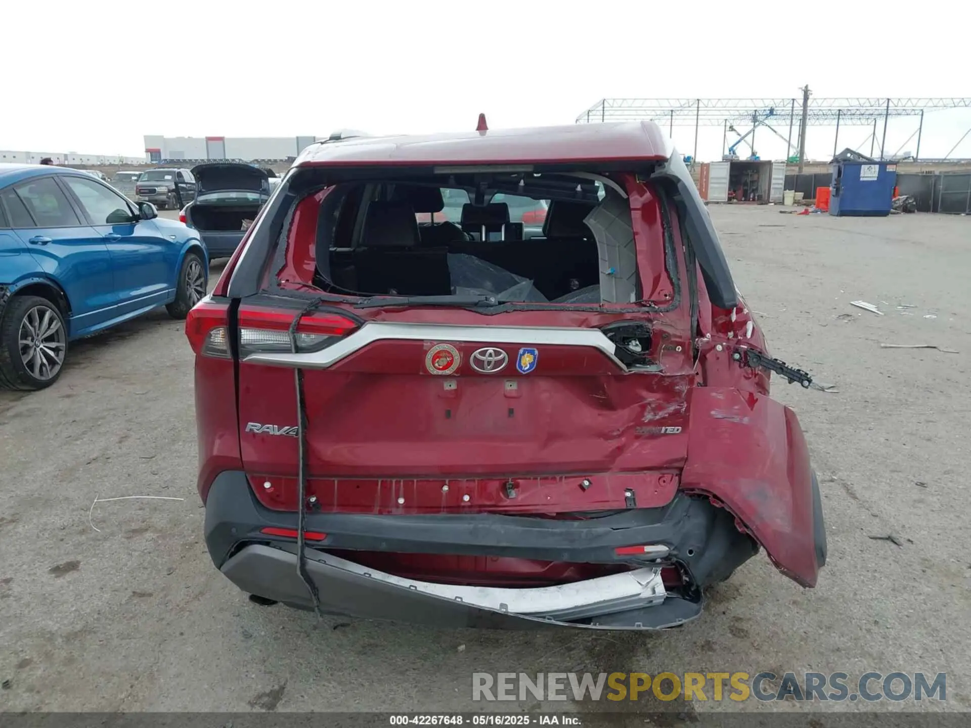 6 Photograph of a damaged car JTMY1RFV5LD518965 TOYOTA RAV4 2020