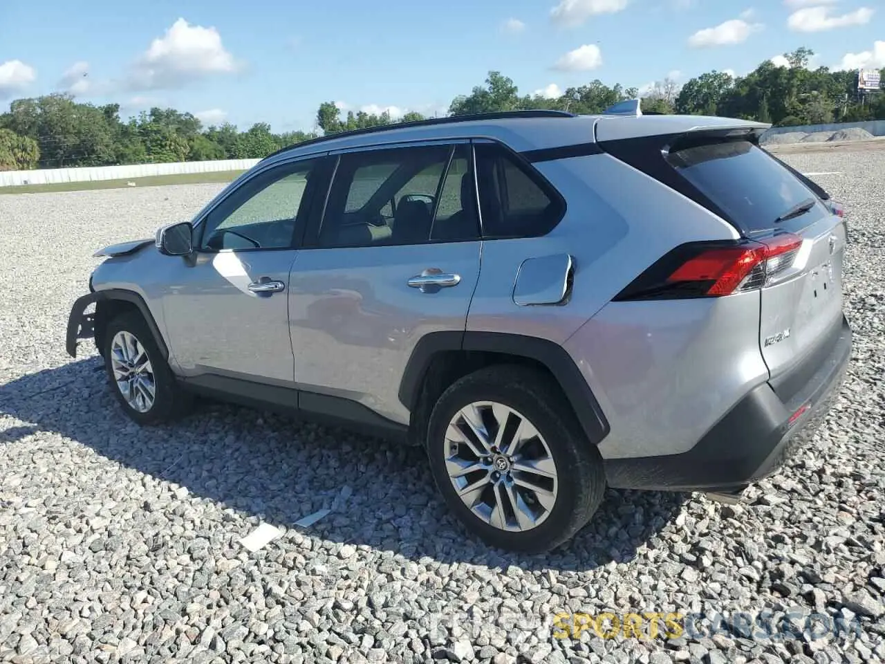 2 Photograph of a damaged car JTMY1RFV6LD519767 TOYOTA RAV4 2020