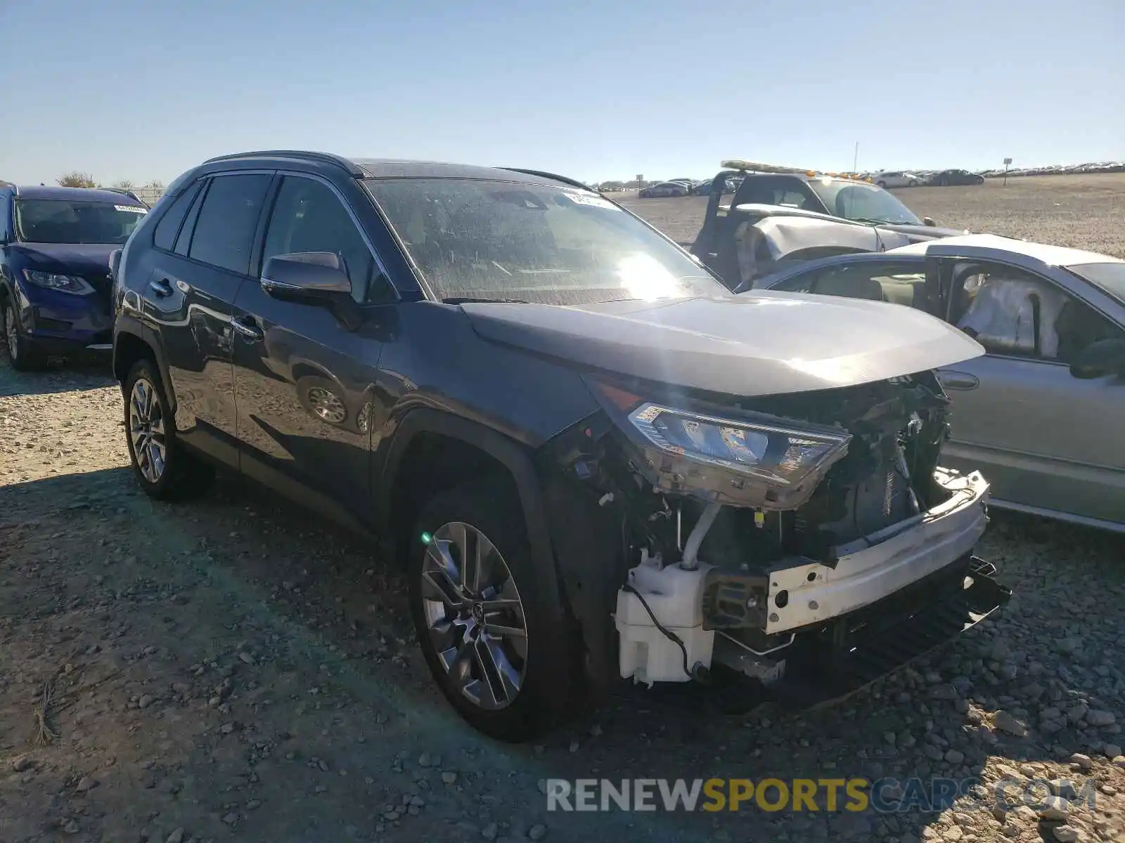 1 Photograph of a damaged car JTMY1RFV8LD518183 TOYOTA RAV4 2020