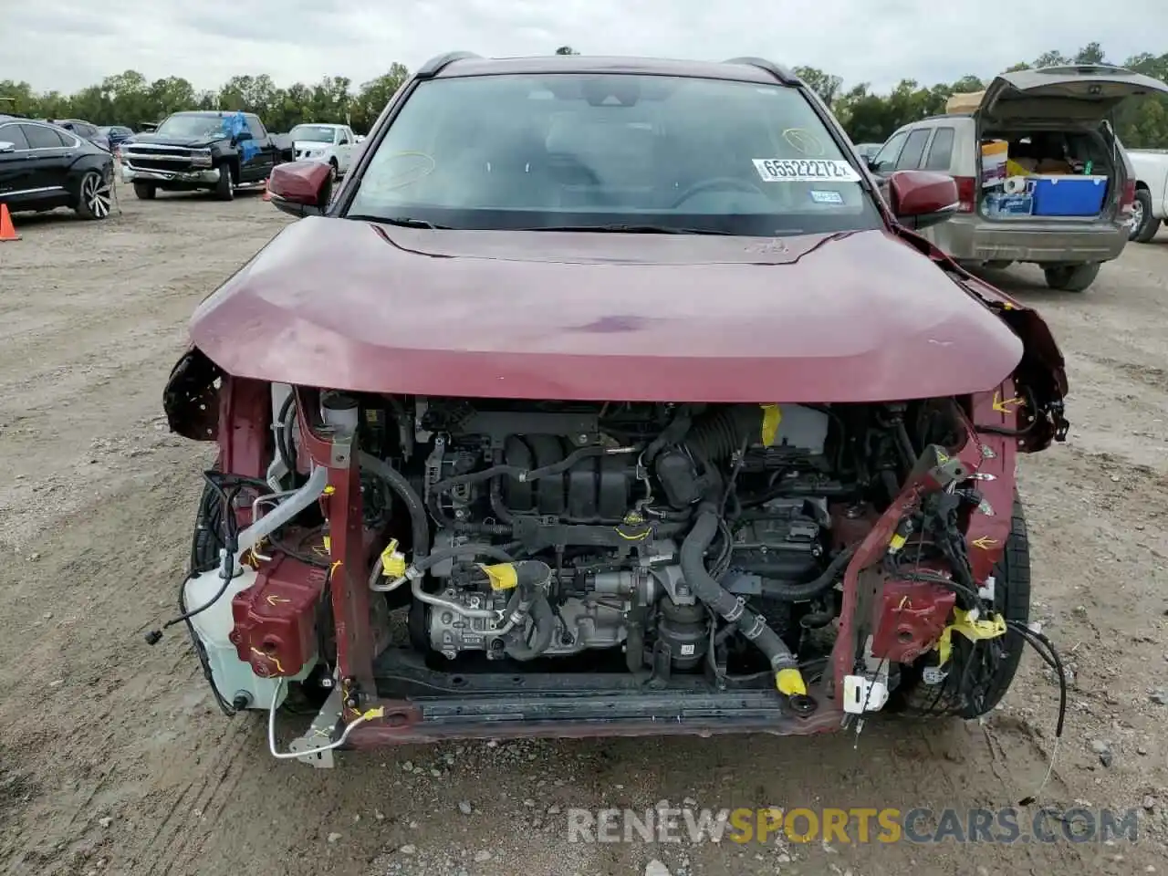 9 Photograph of a damaged car JTMY1RFV8LD519060 TOYOTA RAV4 2020