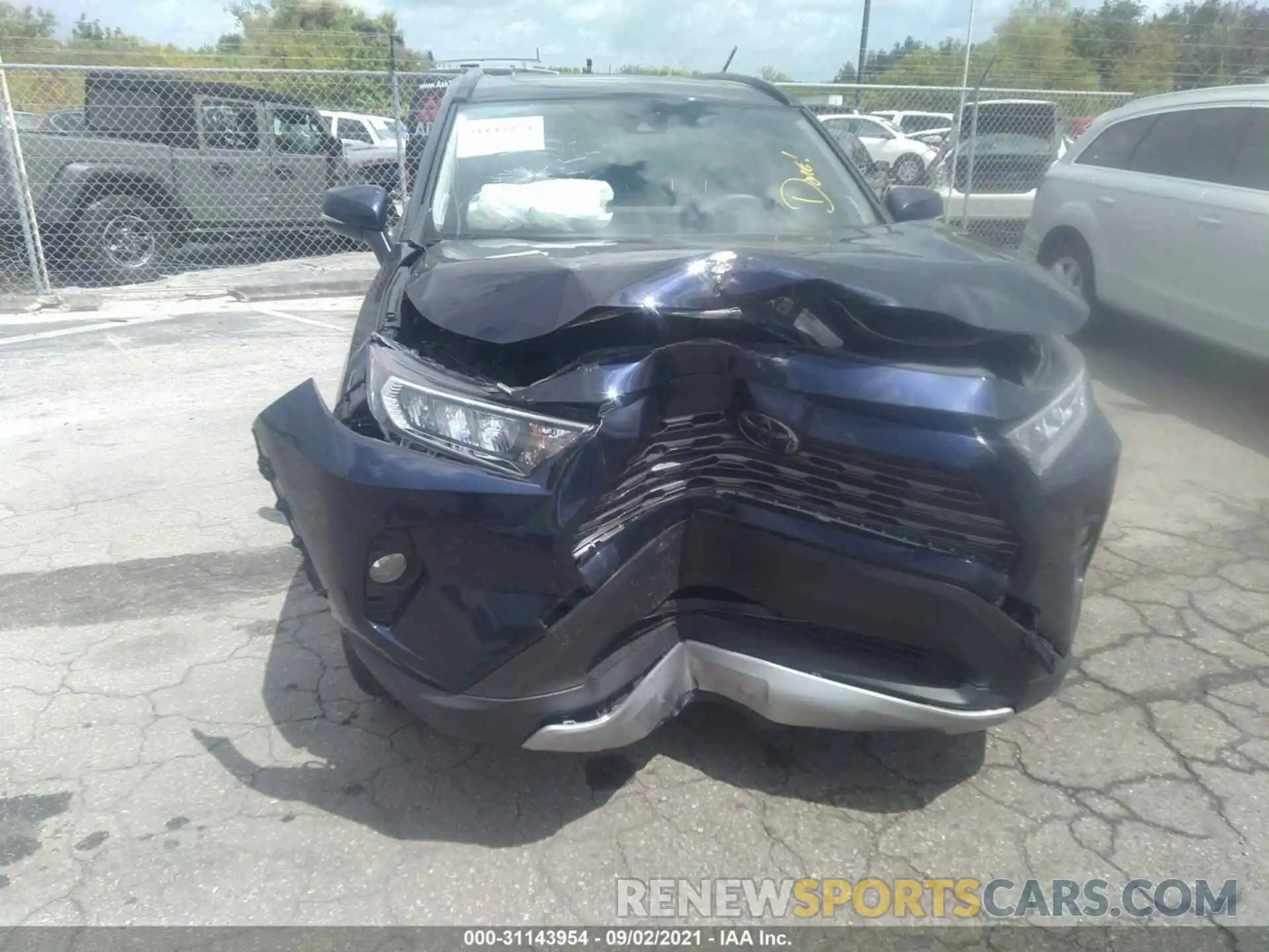 6 Photograph of a damaged car JTMY1RFV9LD048388 TOYOTA RAV4 2020