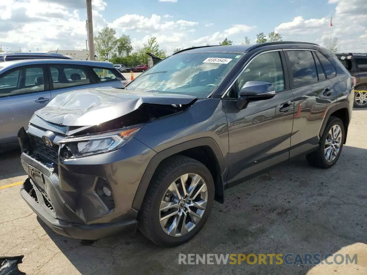 1 Photograph of a damaged car 2T3A1RFV0MC156504 TOYOTA RAV4 2021