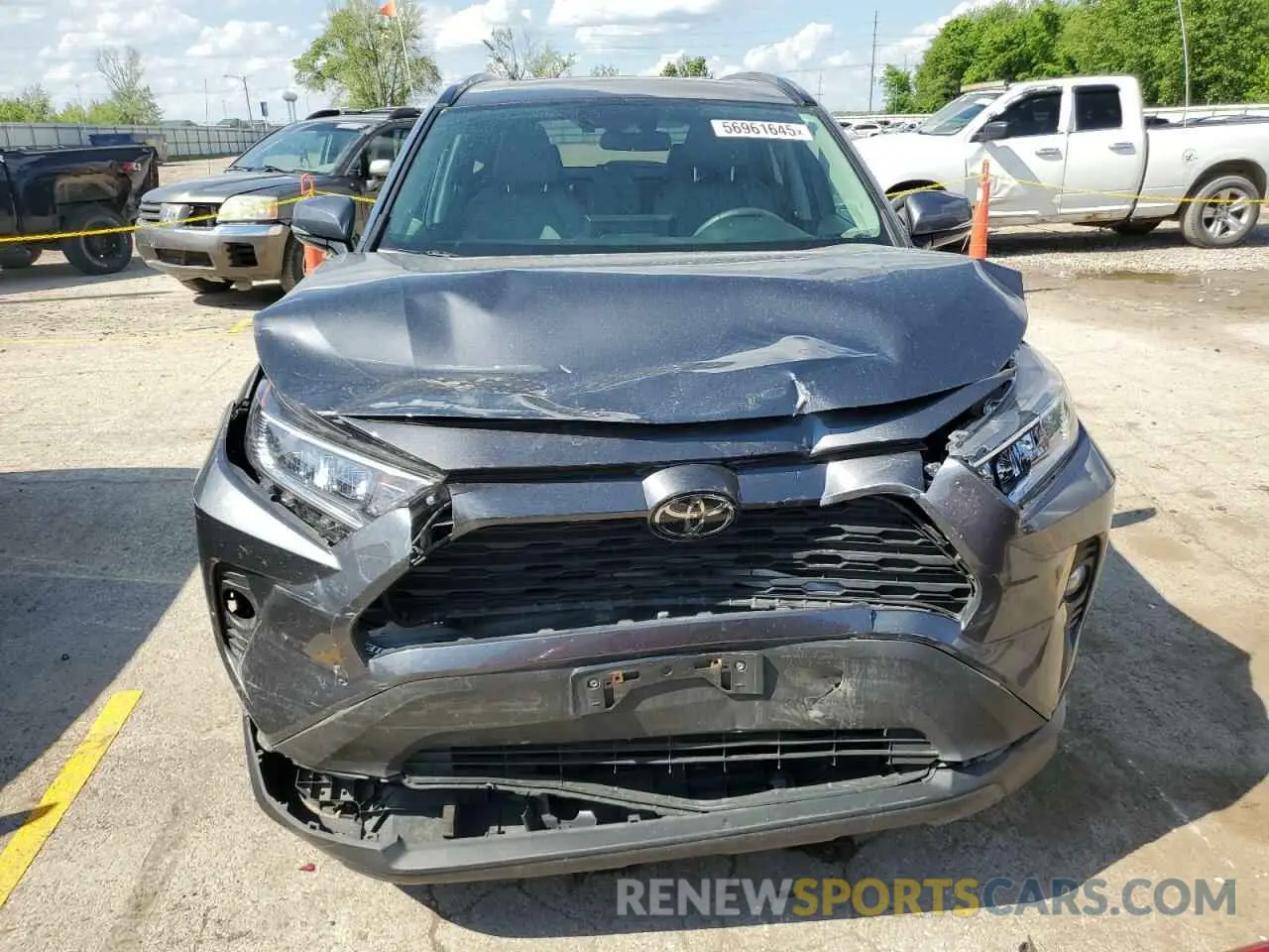 5 Photograph of a damaged car 2T3A1RFV0MC156504 TOYOTA RAV4 2021
