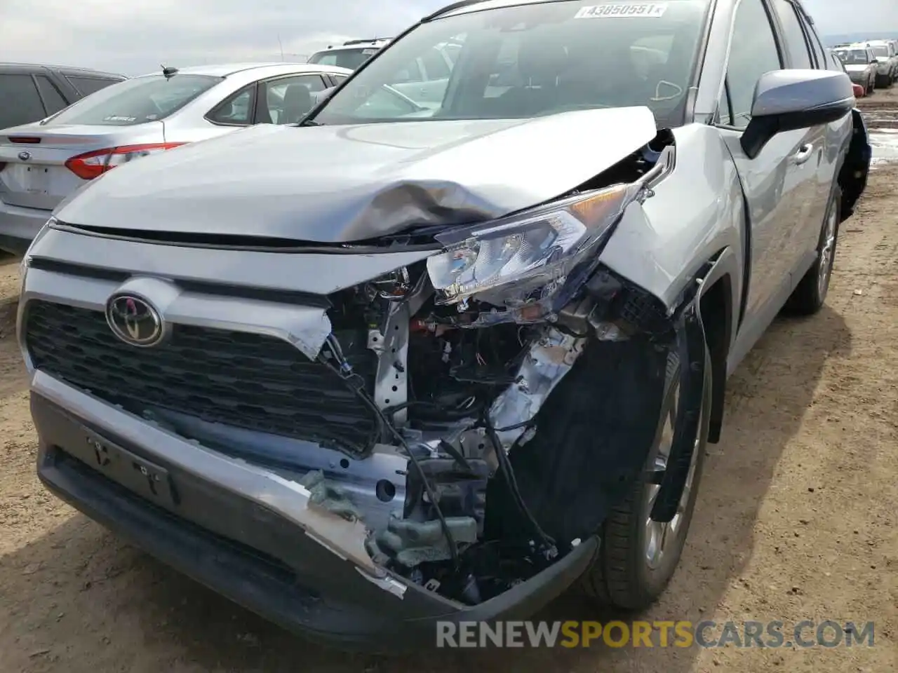 9 Photograph of a damaged car 2T3A1RFV1MC190662 TOYOTA RAV4 2021