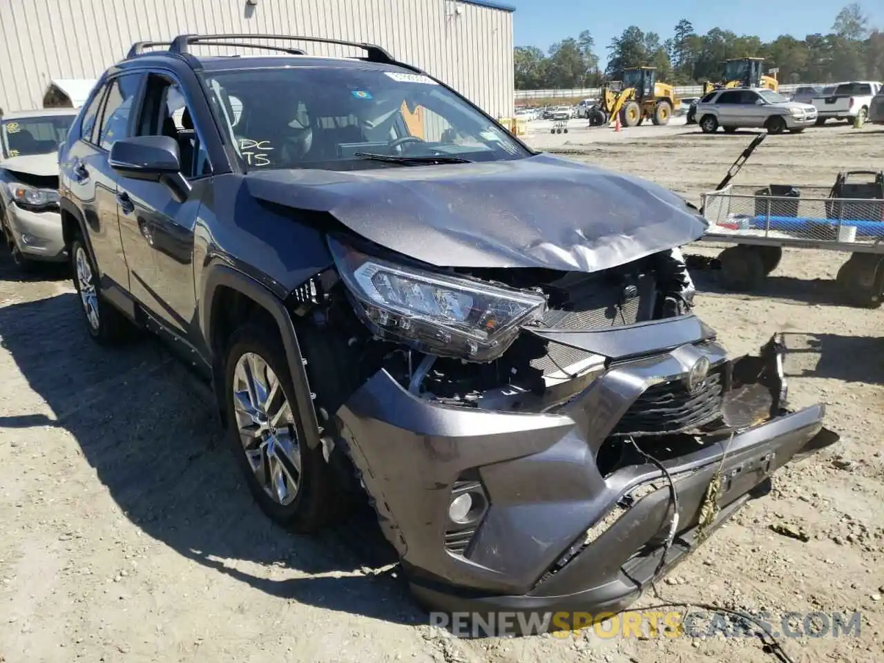 1 Photograph of a damaged car 2T3A1RFV1MC248091 TOYOTA RAV4 2021