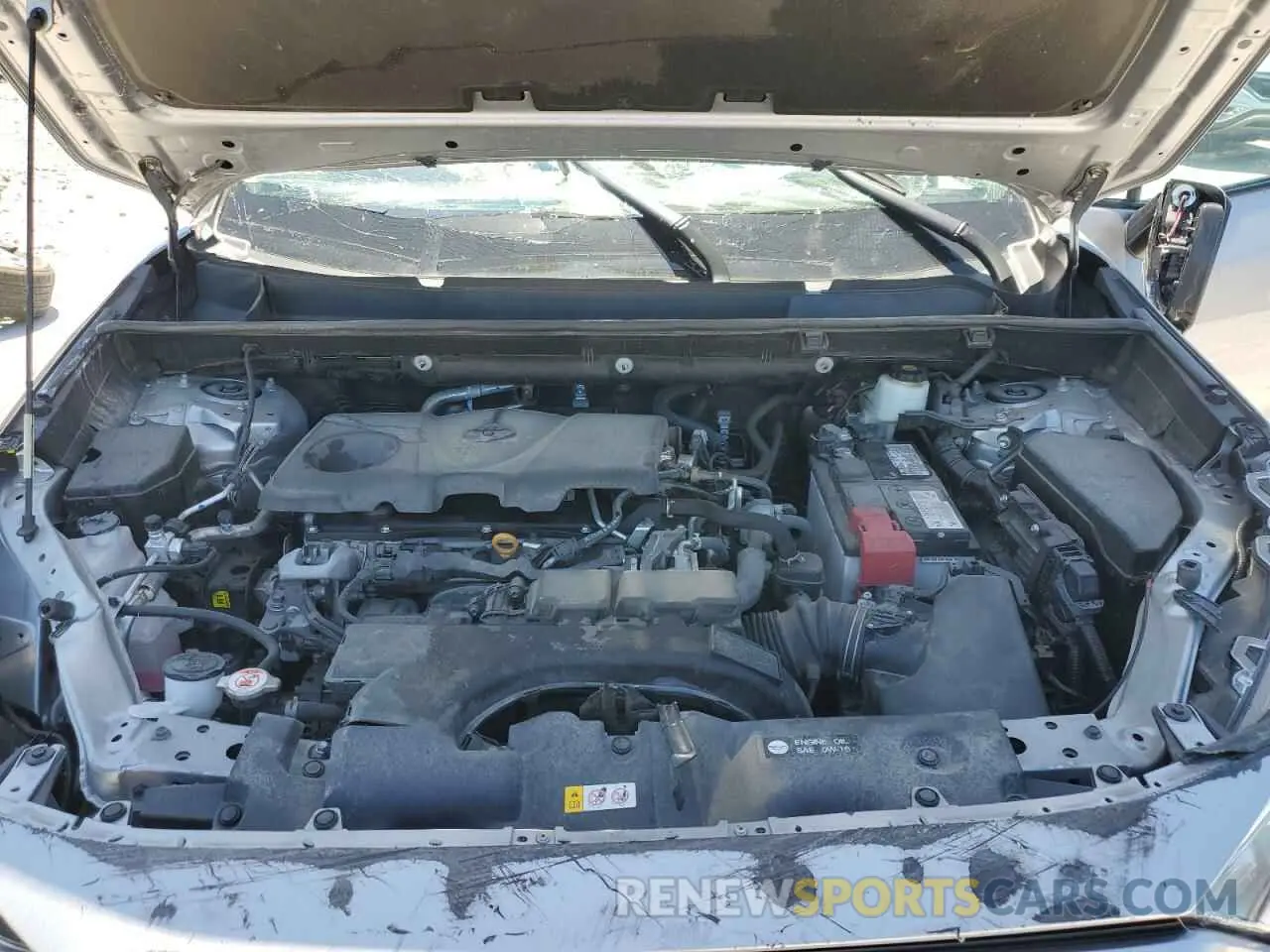 12 Photograph of a damaged car 2T3A1RFV1MC252352 TOYOTA RAV4 2021