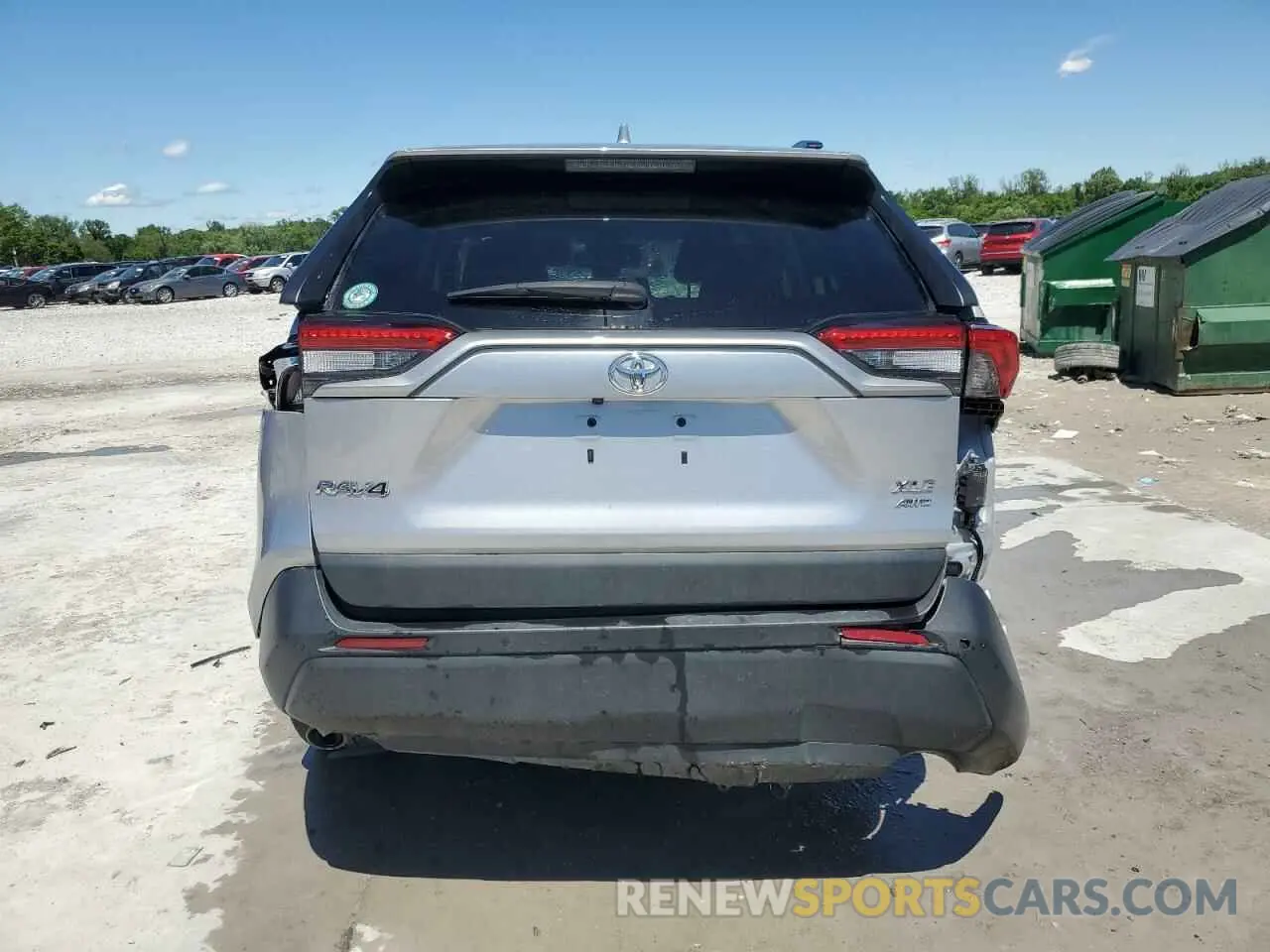 6 Photograph of a damaged car 2T3A1RFV1MC252352 TOYOTA RAV4 2021