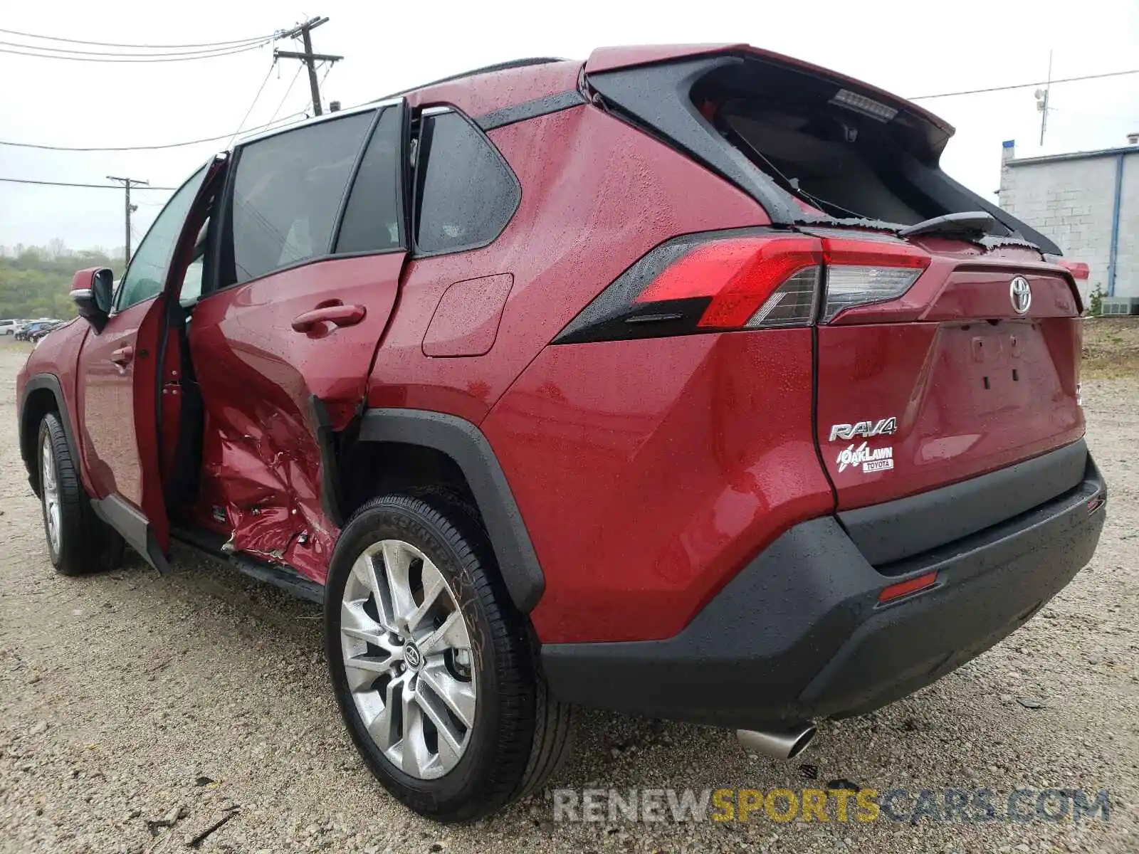 3 Photograph of a damaged car 2T3A1RFV1MW161659 TOYOTA RAV4 2021