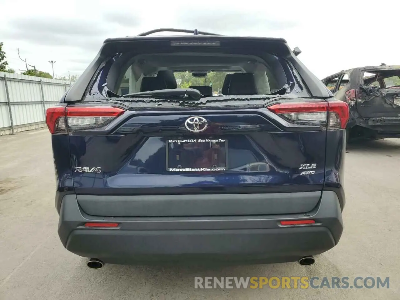 6 Photograph of a damaged car 2T3A1RFV1MW171589 TOYOTA RAV4 2021