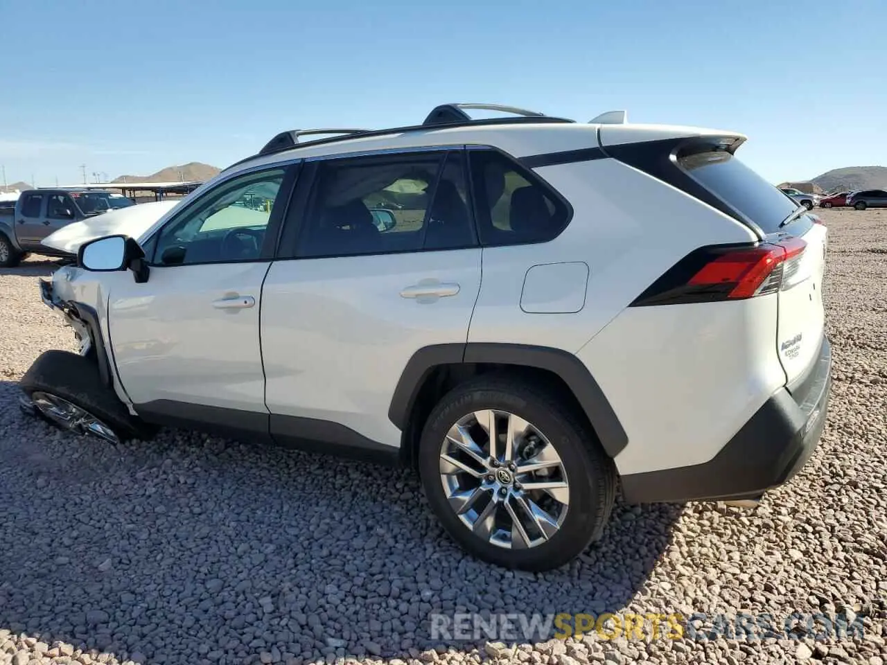2 Photograph of a damaged car 2T3A1RFV1MW179465 TOYOTA RAV4 2021