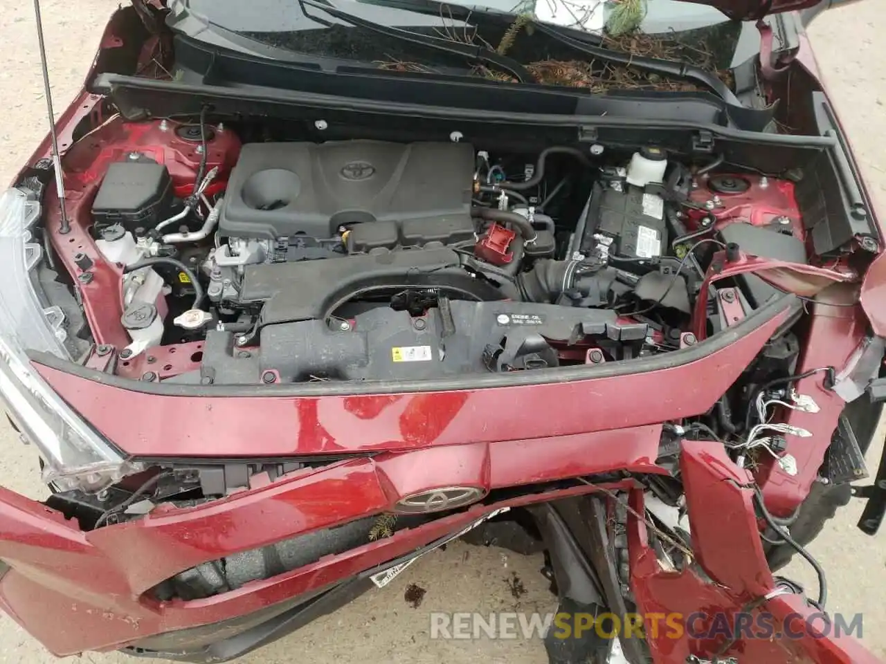 7 Photograph of a damaged car 2T3A1RFV1MW220757 TOYOTA RAV4 2021